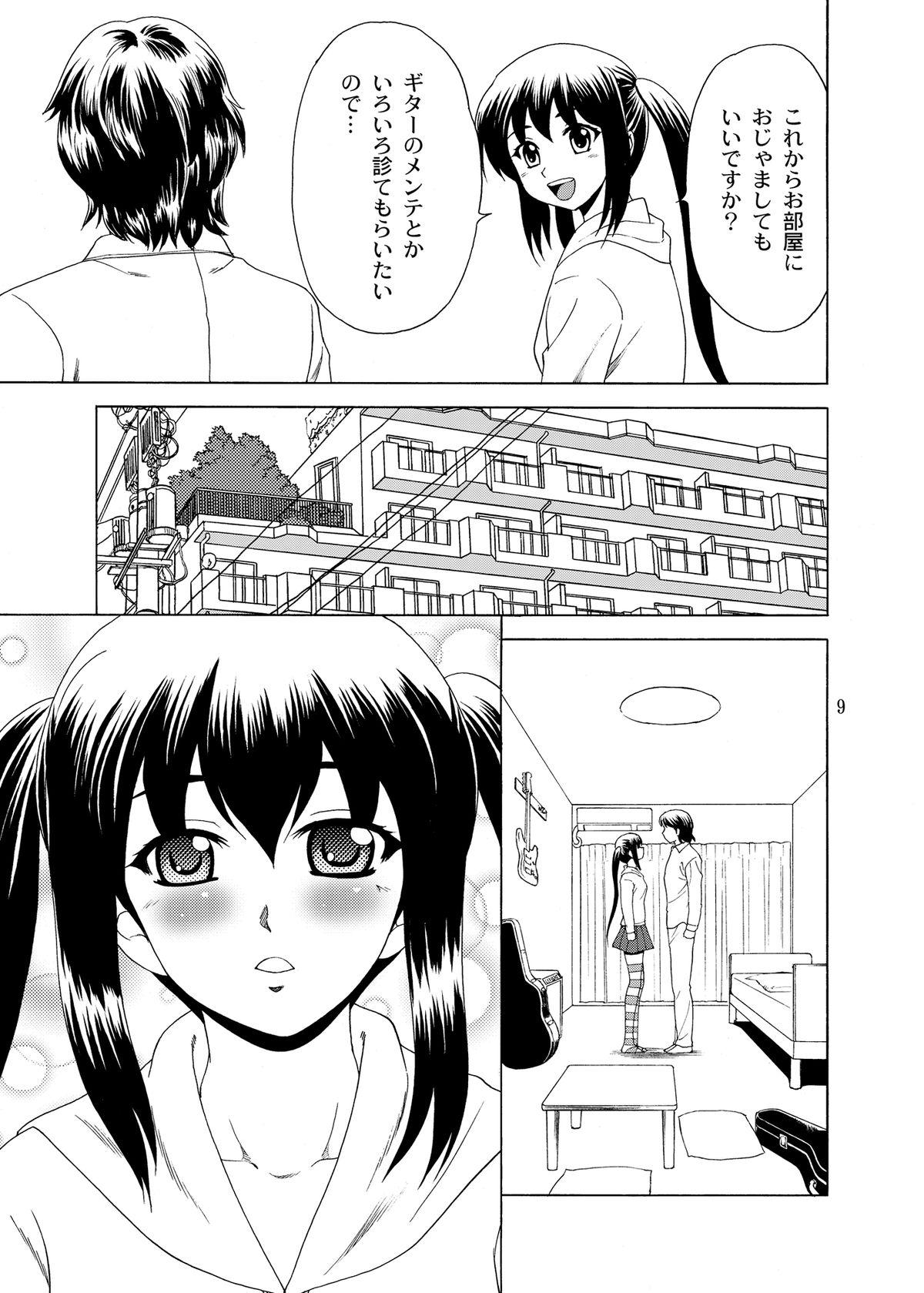 Shemale Sex Acoustic ni Azunyan to! - K-on Gemendo - Page 9