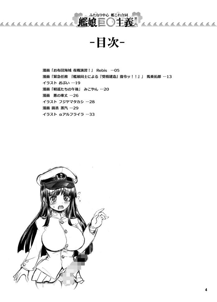 Hot Fuck Kanmusu Kyo◯ Shugi! - Kantai collection Fishnet - Page 4