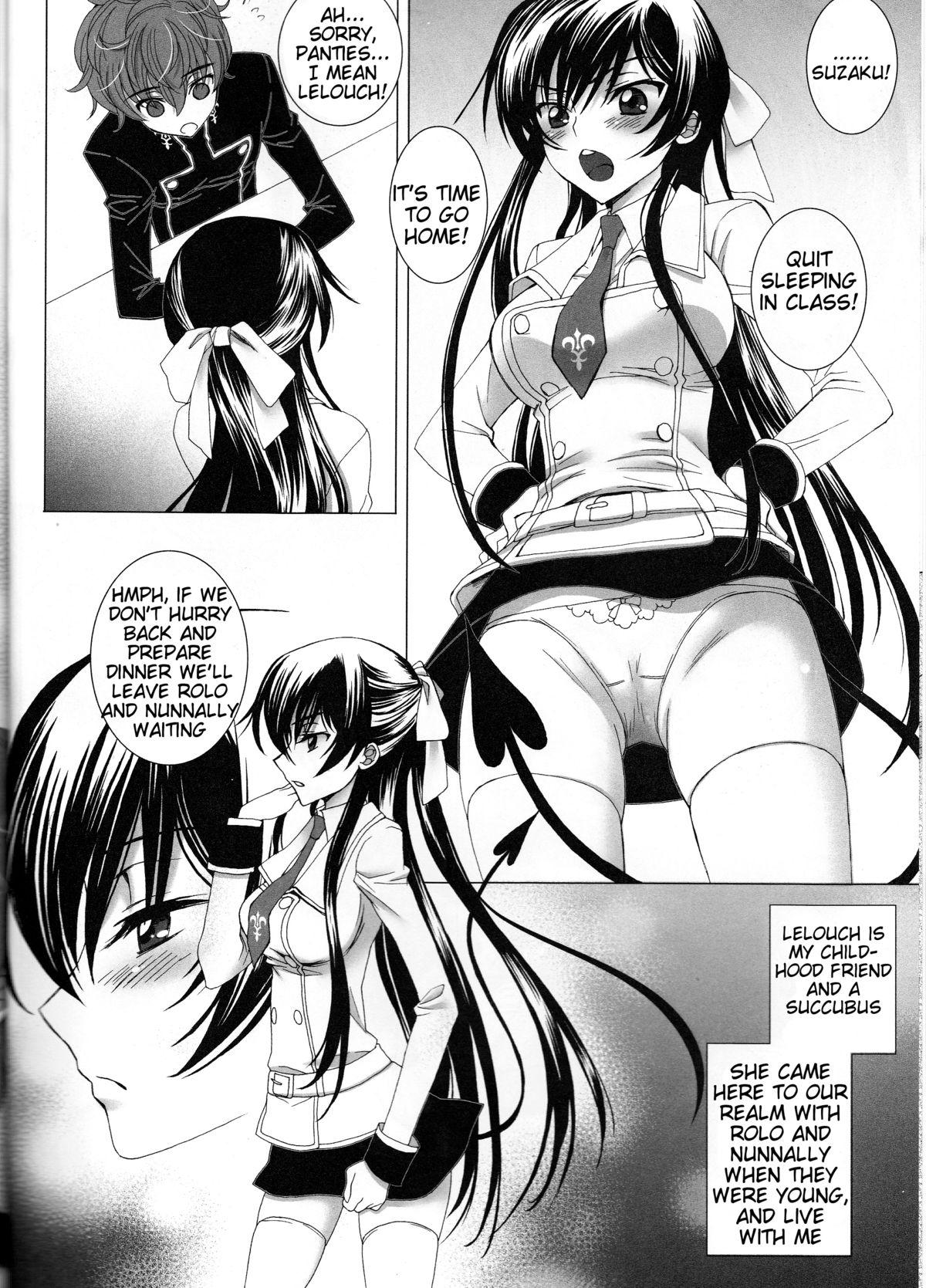 18yearsold Koakuma Panty - Code geass Gay Averagedick - Page 7