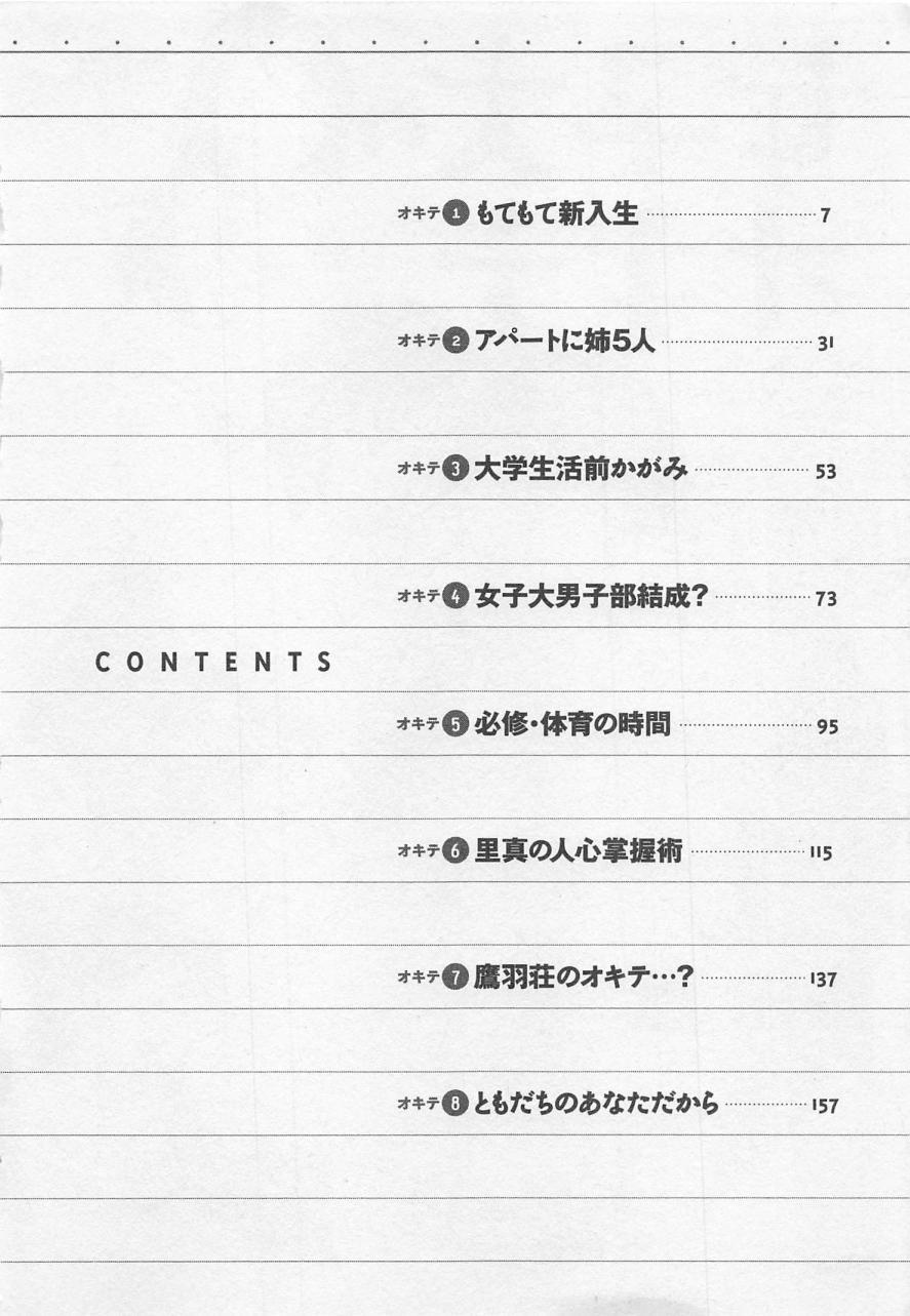 Nice Ass [Hotta Kei] Jyoshidai no Okite (The Rules of Women's College) vol.1 Latinos - Page 5