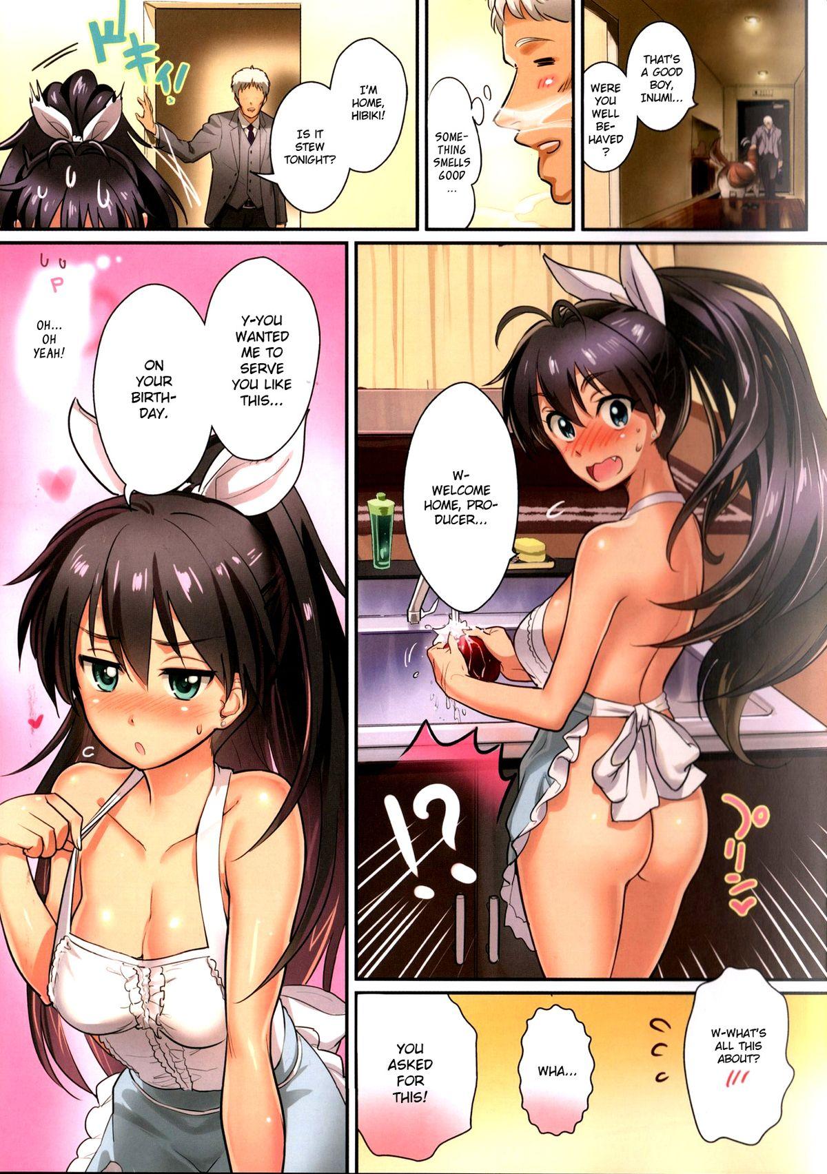 Deflowered Oshigoto After 8 - The idolmaster Teenage Girl Porn - Page 2