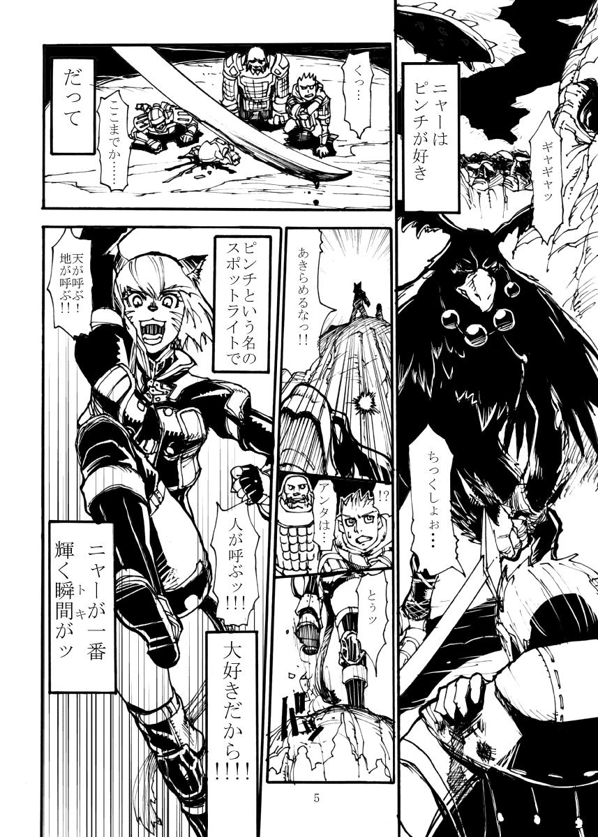 Hood Kuroshiki Vol. 3 - Final fantasy xi Masturbacion - Page 4