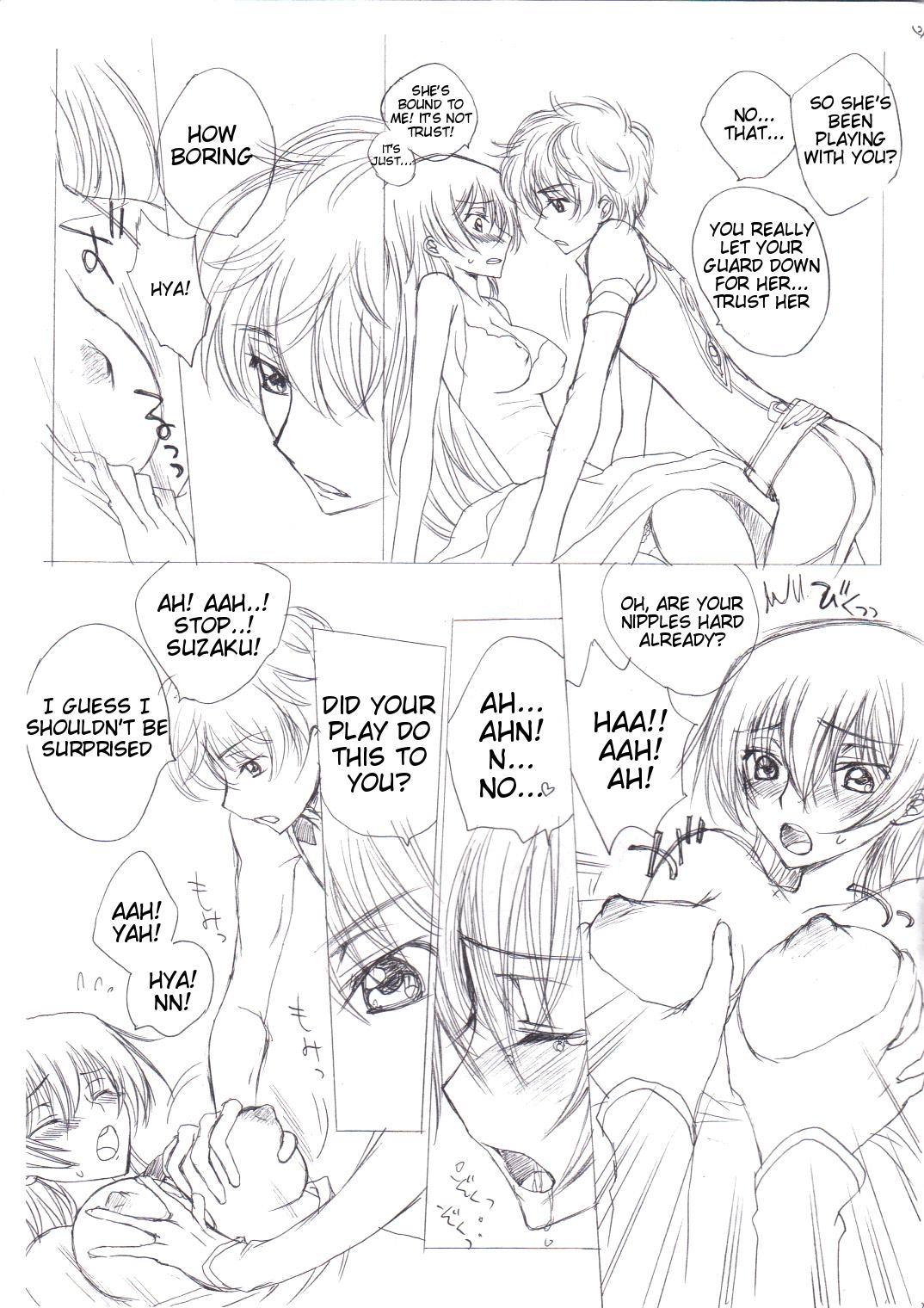 Jacking Off Pink Platinum - Code geass Black - Page 5