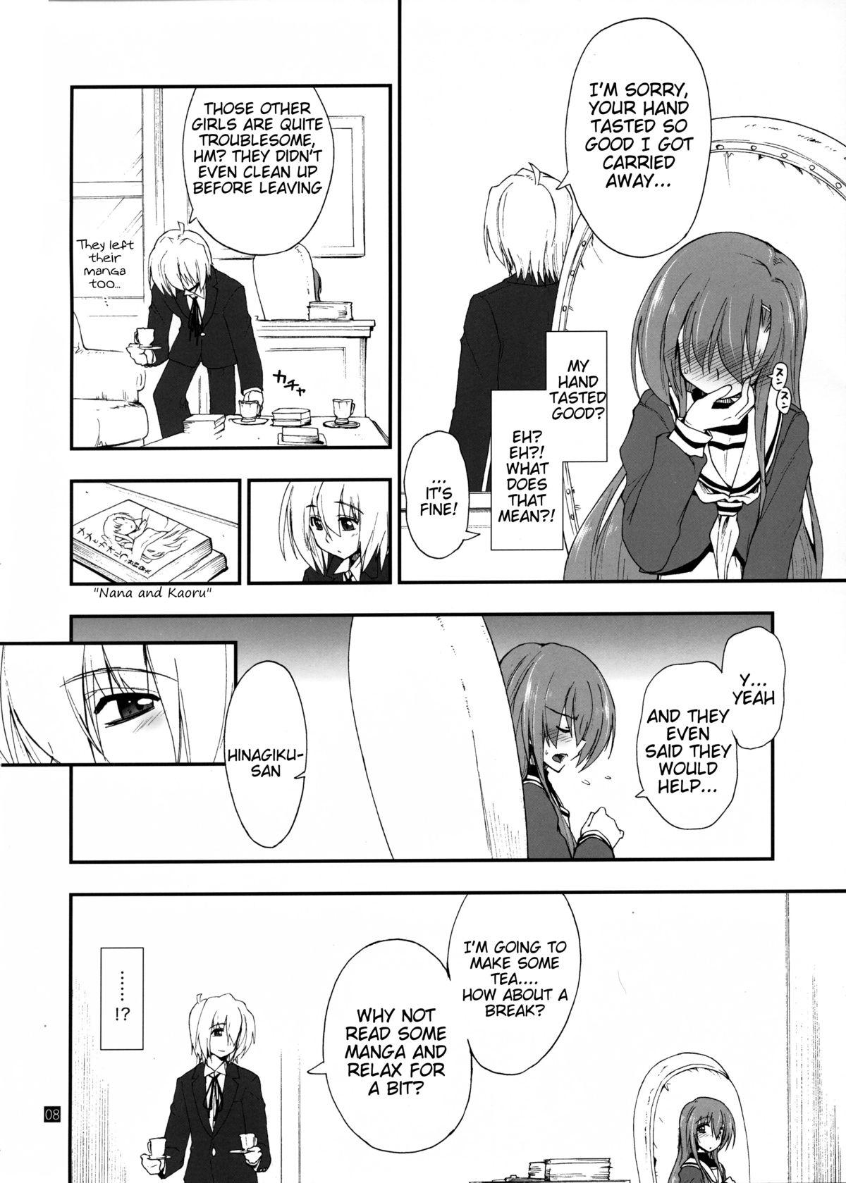 Interracial Hina to Hayate 2 - Hayate no gotoku Masturbando - Page 7