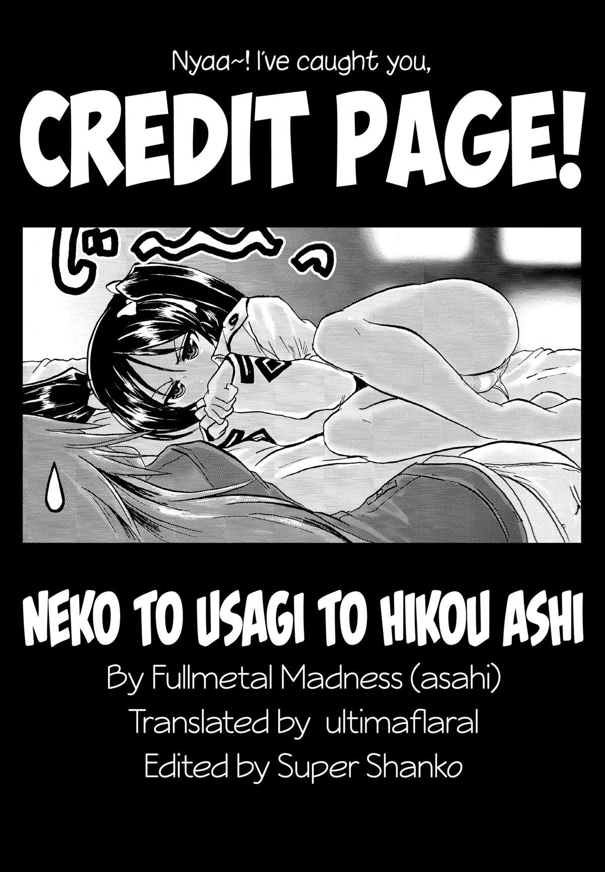 Gritona Neko to Usagi to Hikou Ashi - Strike witches Para - Page 23