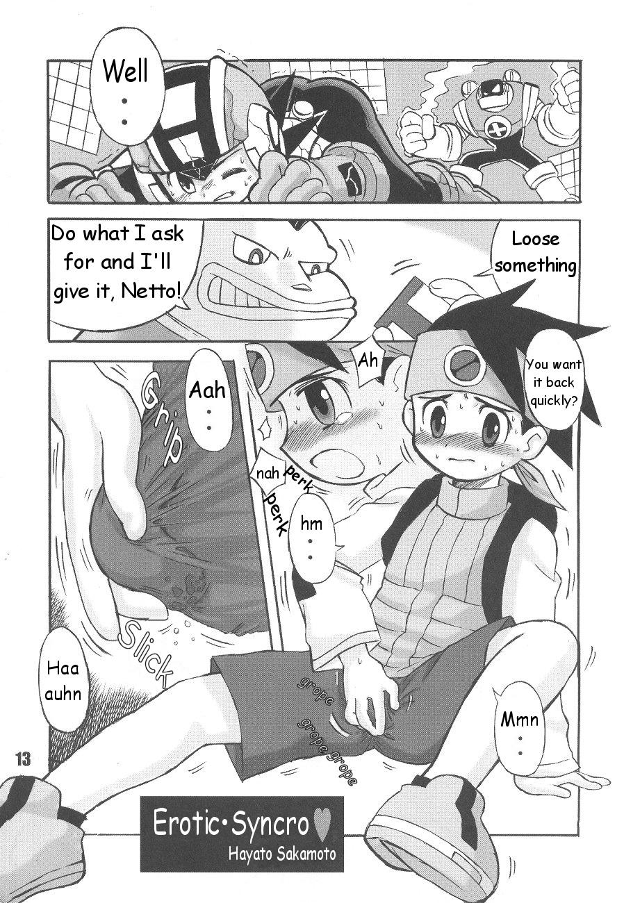 Hermosa Rock'n ON - Megaman battle network Boy Fuck Girl - Page 12