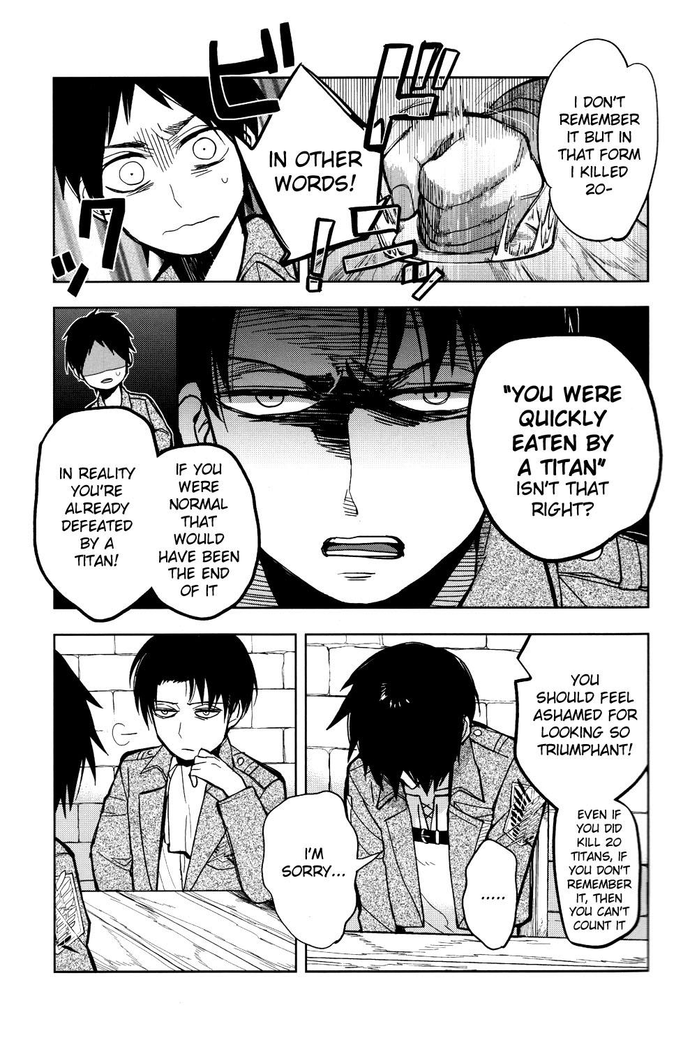 Chubby Ikire, nochi Ikigire - Shingeki no kyojin Short - Page 8