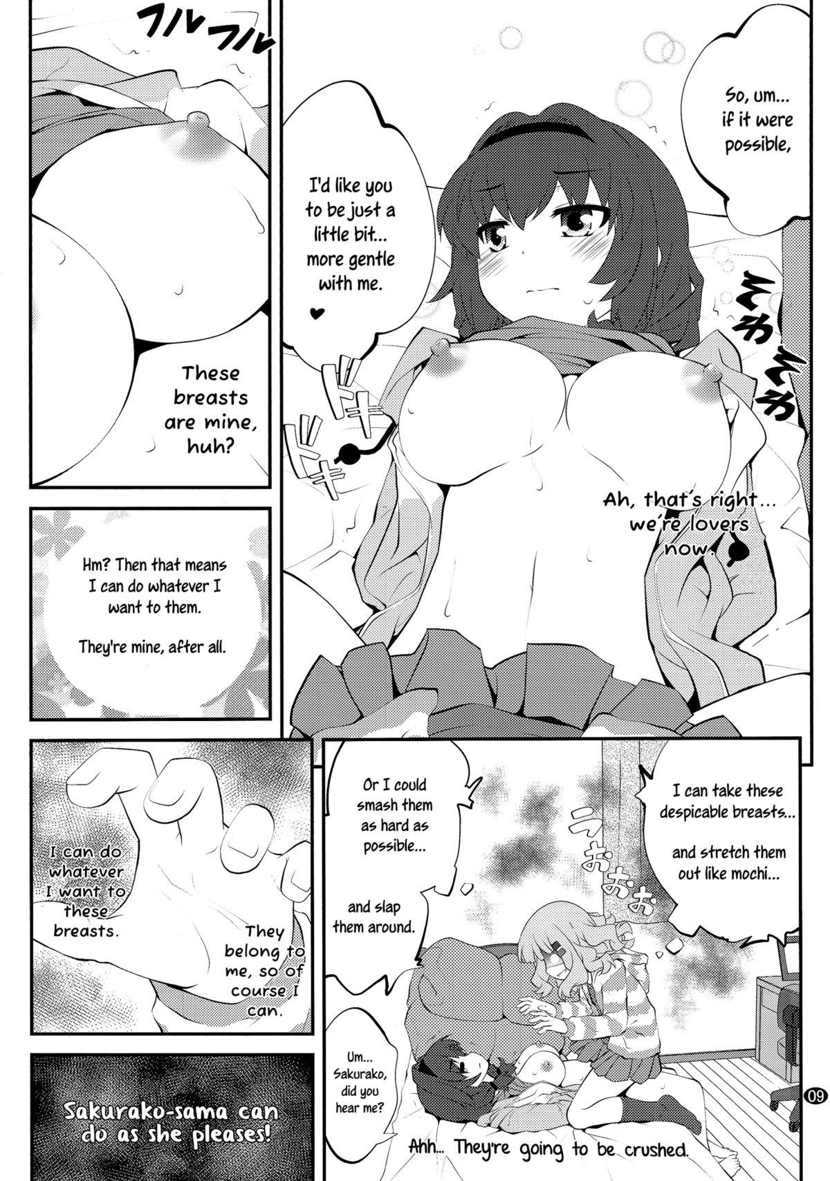 Fuck Me Hard Himegoto Flowers 7 - Yuruyuri Hardcore - Page 8