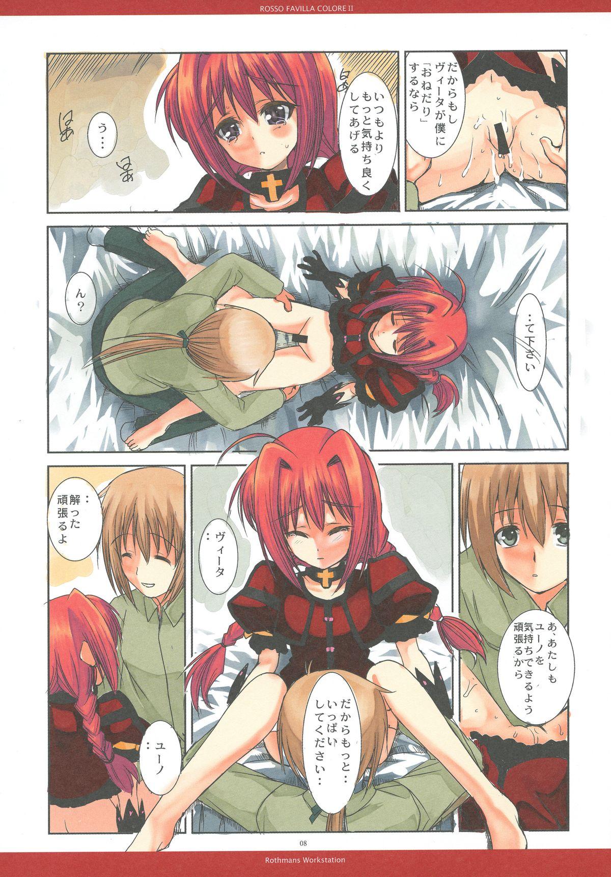 Selfie ROSSO FAVILLA COLORE II - Mahou shoujo lyrical nanoha High Definition - Page 8