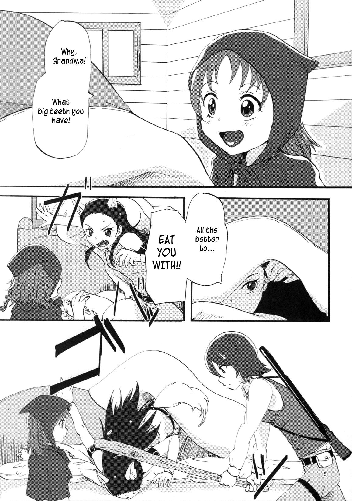 Rough Sex Akazukin-chan? - Pretty cure splash star Flogging - Page 4