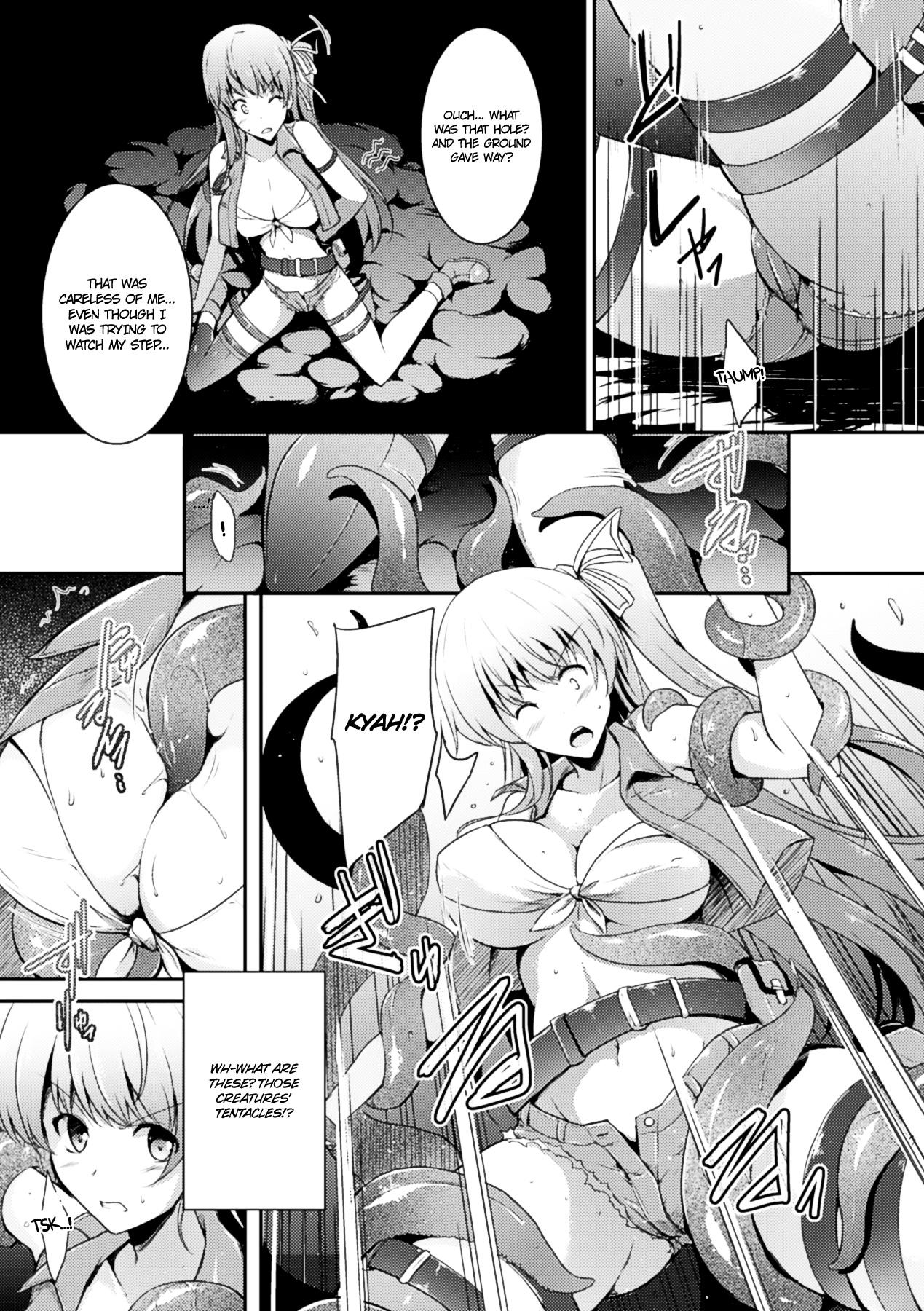 [Anthology] Marunomi Iki Jigoku Monster ni Hoshokusareta Heroine-tachi | The Orgasmic Hell of Being Swallowed Whole - Heroines Preyed on by Monsters - Vol. 2 [English] =Ero Manga Girls + Rinruririn= [Digital] 31