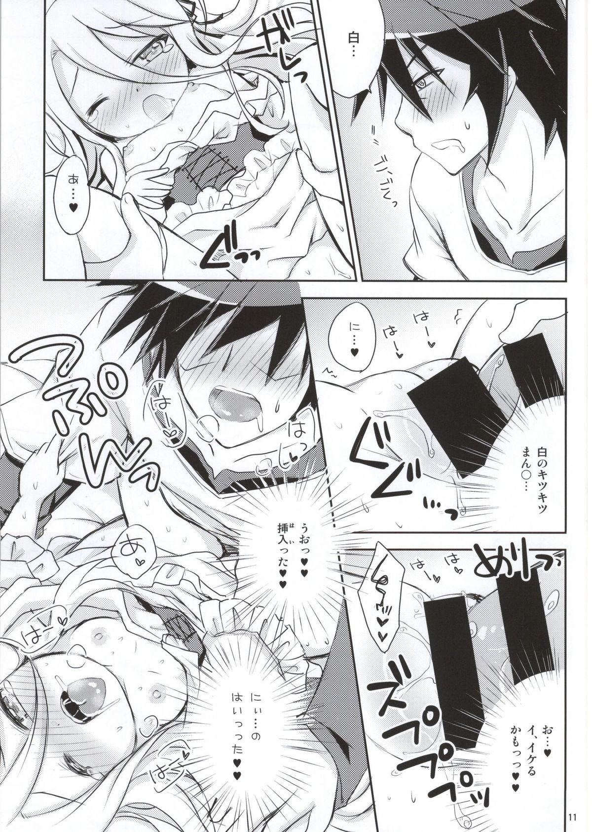 Mmf Nii, Osotte? - No game no life Big Pussy - Page 8