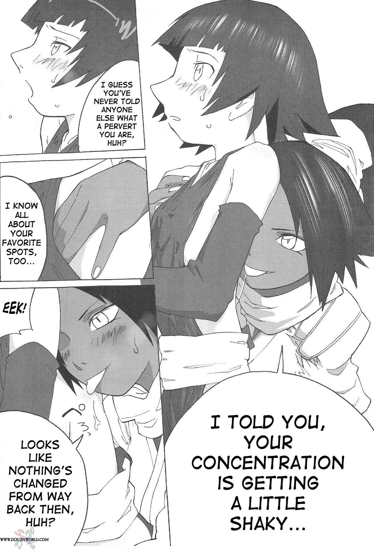 Milf Porn Yoruichi-sama - Bleach Slapping - Page 9