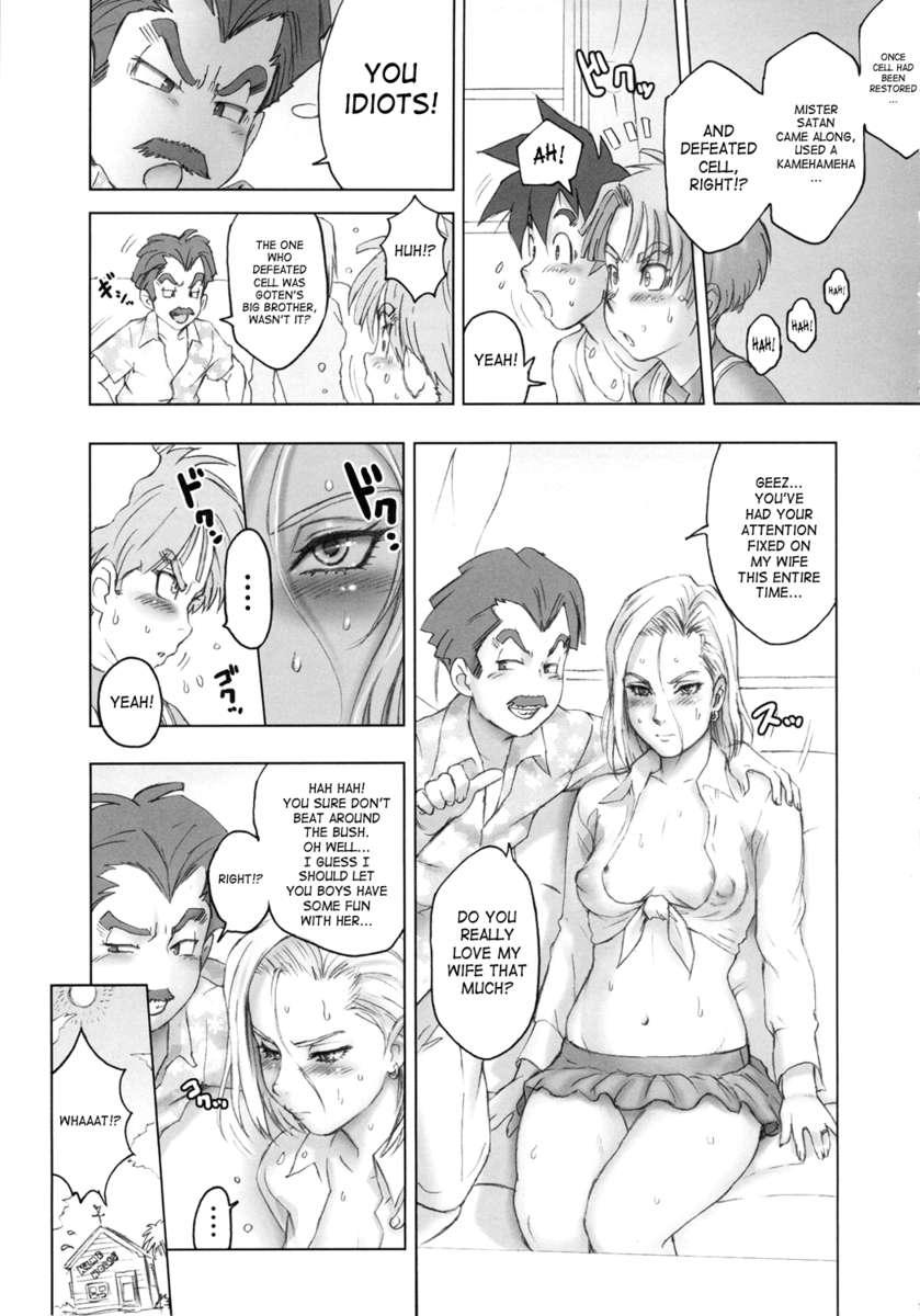 Seduction Porn Nippon Ageru yo - Dragon ball z 3some - Page 10