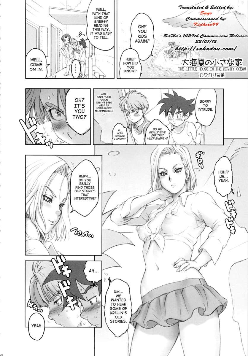 Seduction Porn Nippon Ageru yo - Dragon ball z 3some - Page 5