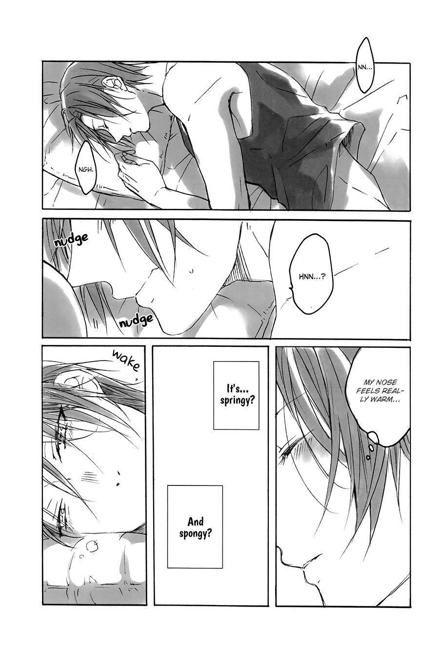 Gay Blondhair Can Haruka Have Sex with Rin After Suddenly Turning Into an Odd Little Lifeform? - Free Panty - Page 2