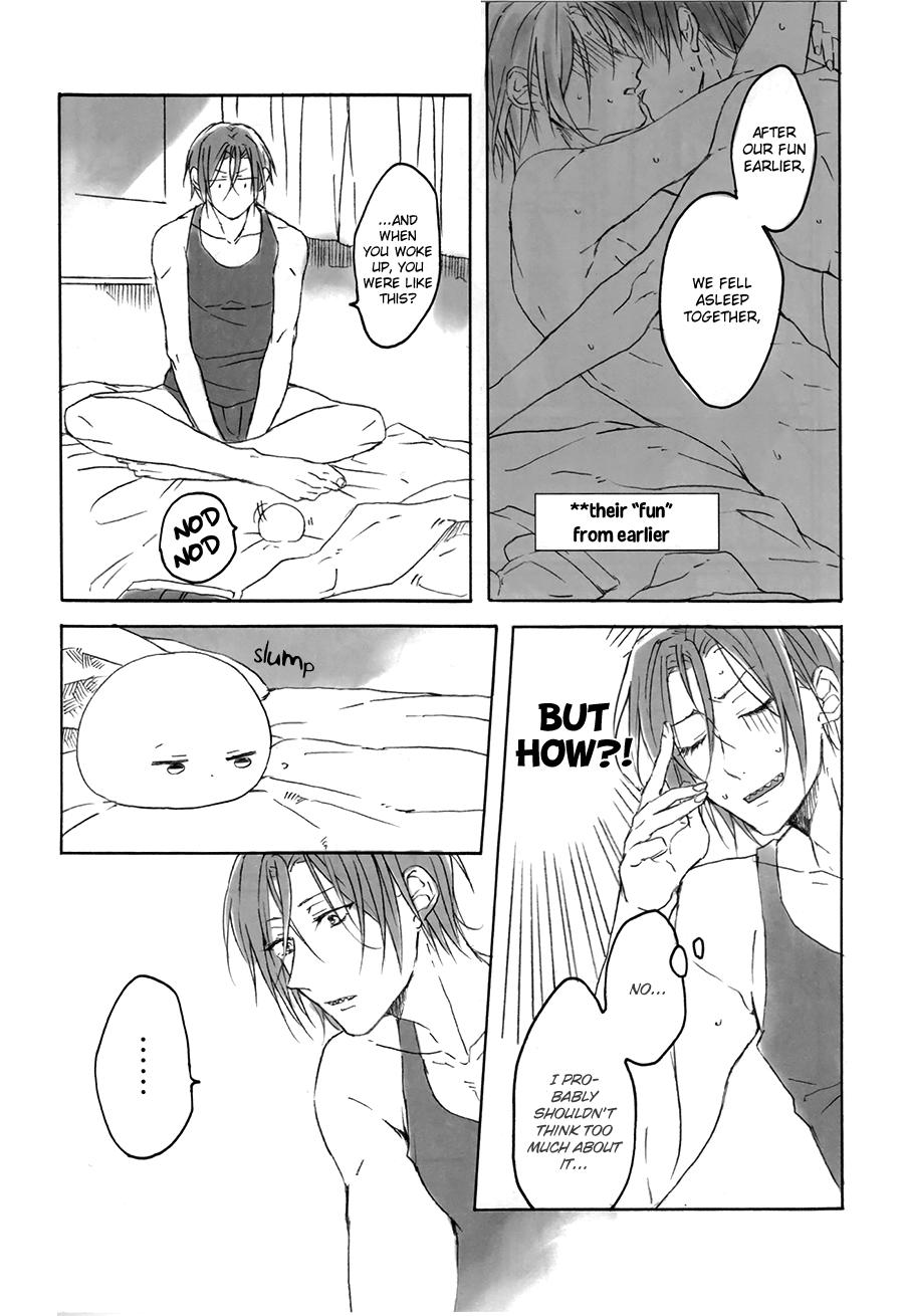 Gaystraight Can Haruka Have Sex with Rin After Suddenly Turning Into an Odd Little Lifeform? - Free Shaved Pussy - Page 7