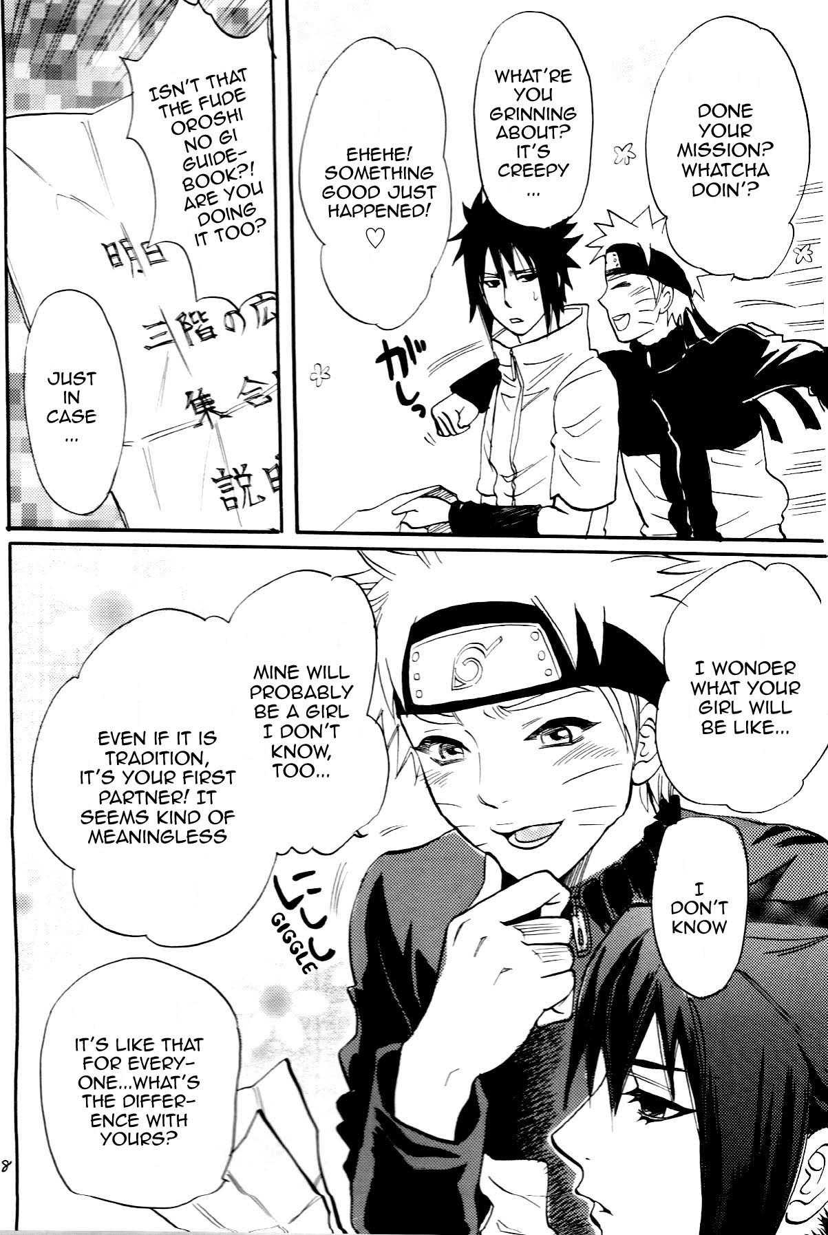 Bondage Fude Oroshi no Gi - Naruto Girlfriends - Page 7