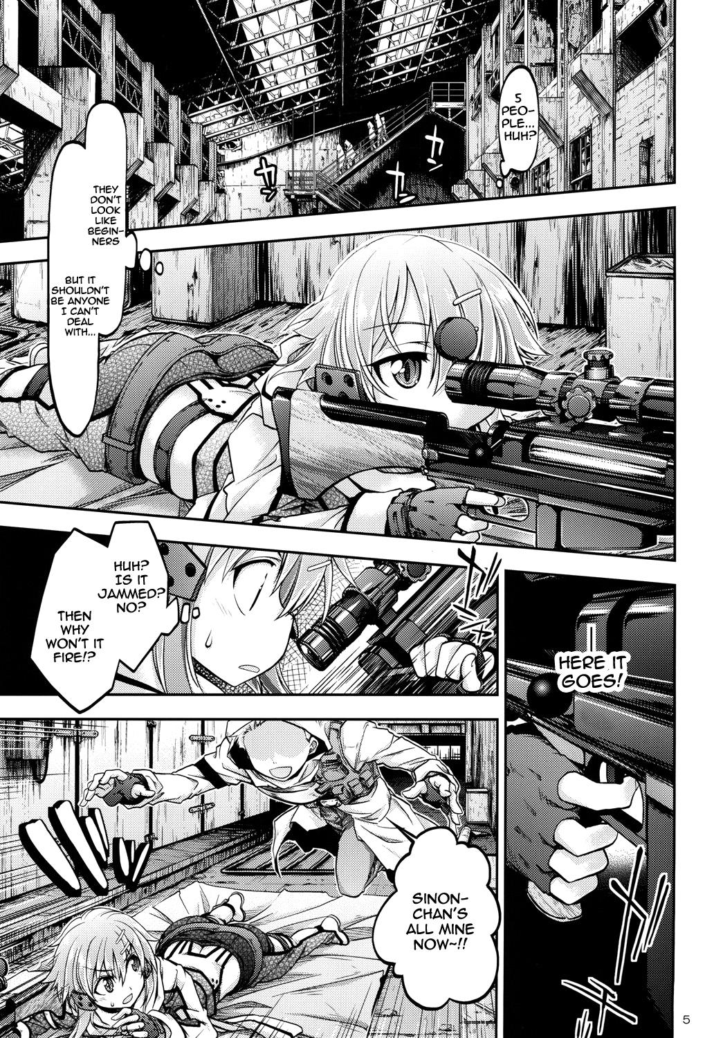 Que Gspot - Sword art online Gaygroup - Page 4