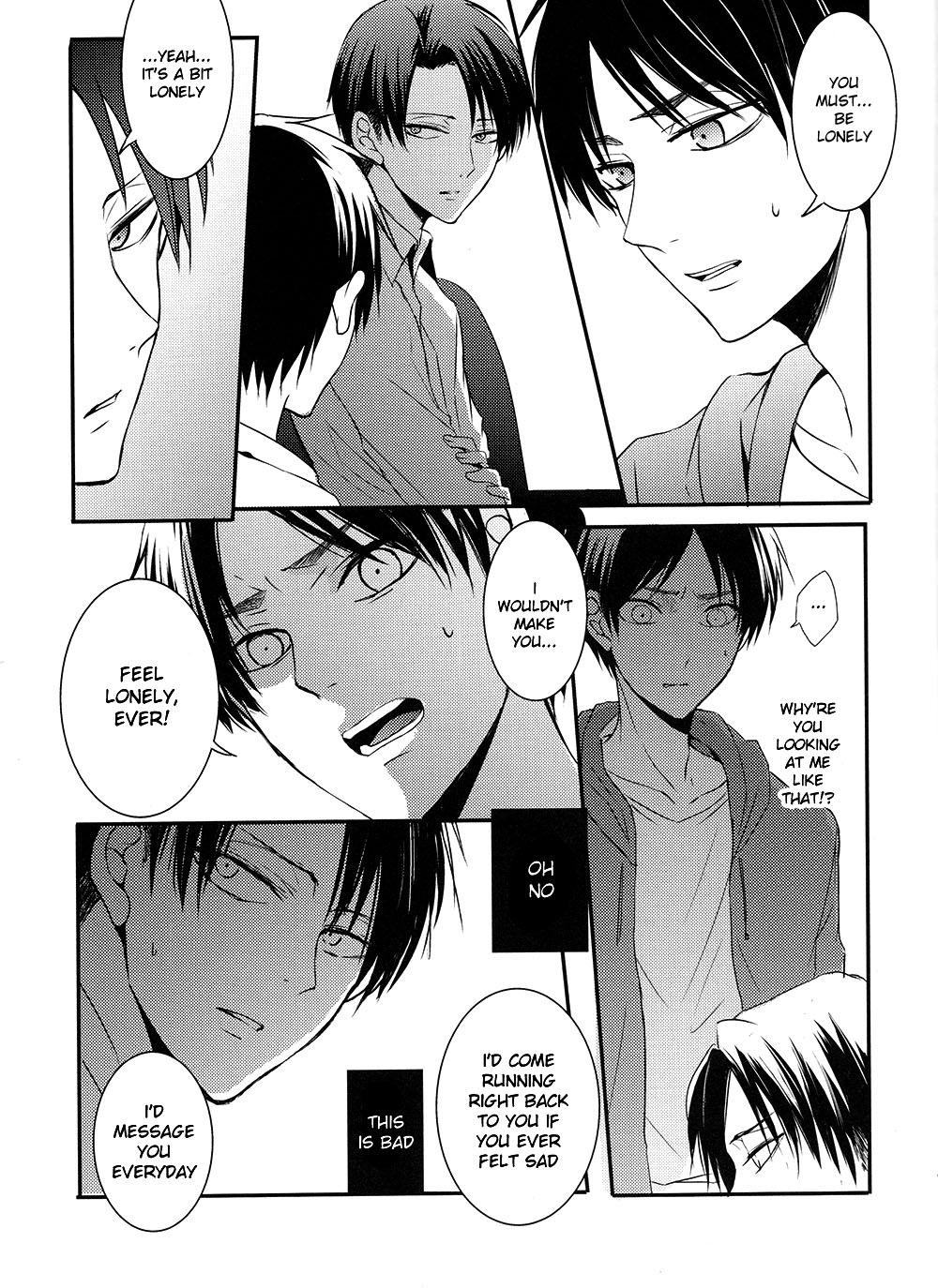 Gay Bukkake Kare to Kare no Renai Jijou - Shingeki no kyojin Gay Smoking - Page 9