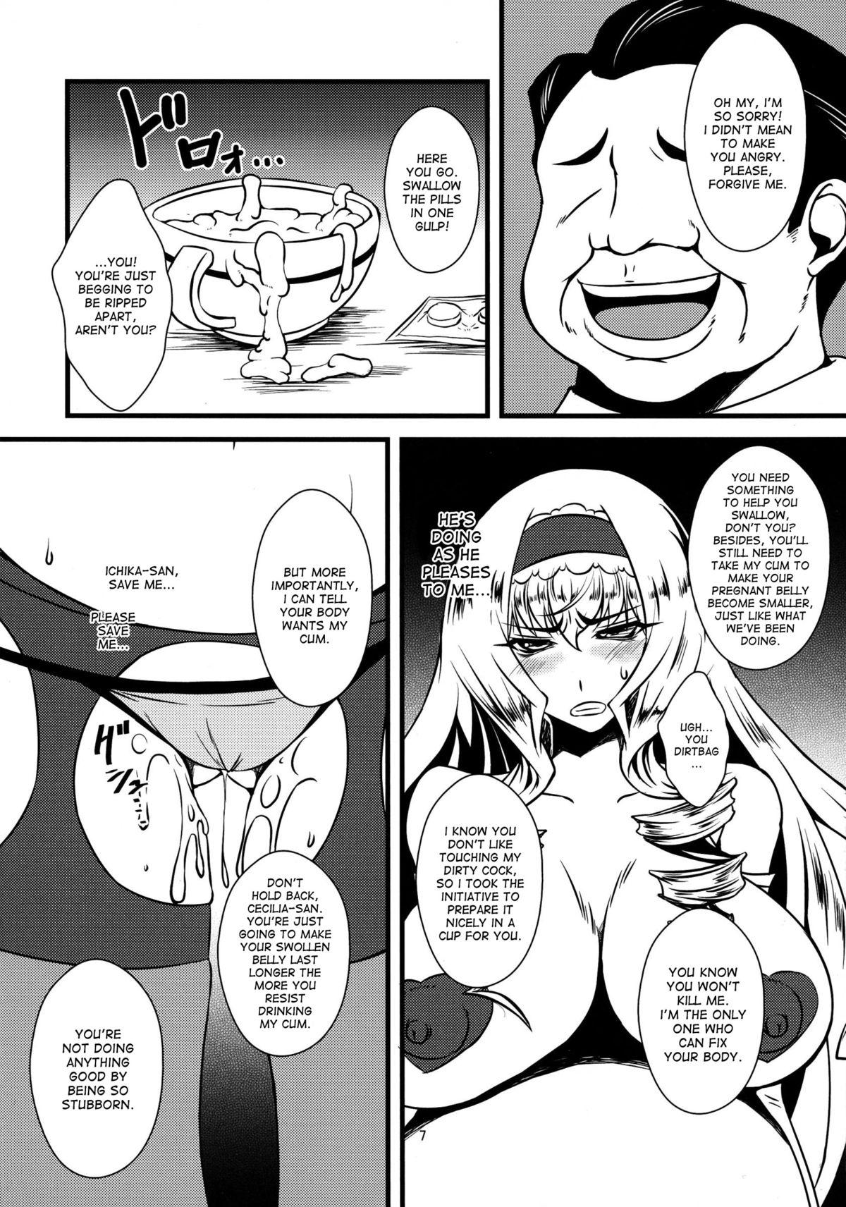 Oral Sex Porn Cecilia-san ga Wana ni Hamatte Shokushu o Haranjau Hon 2 - Infinite stratos Mother fuck - Page 7