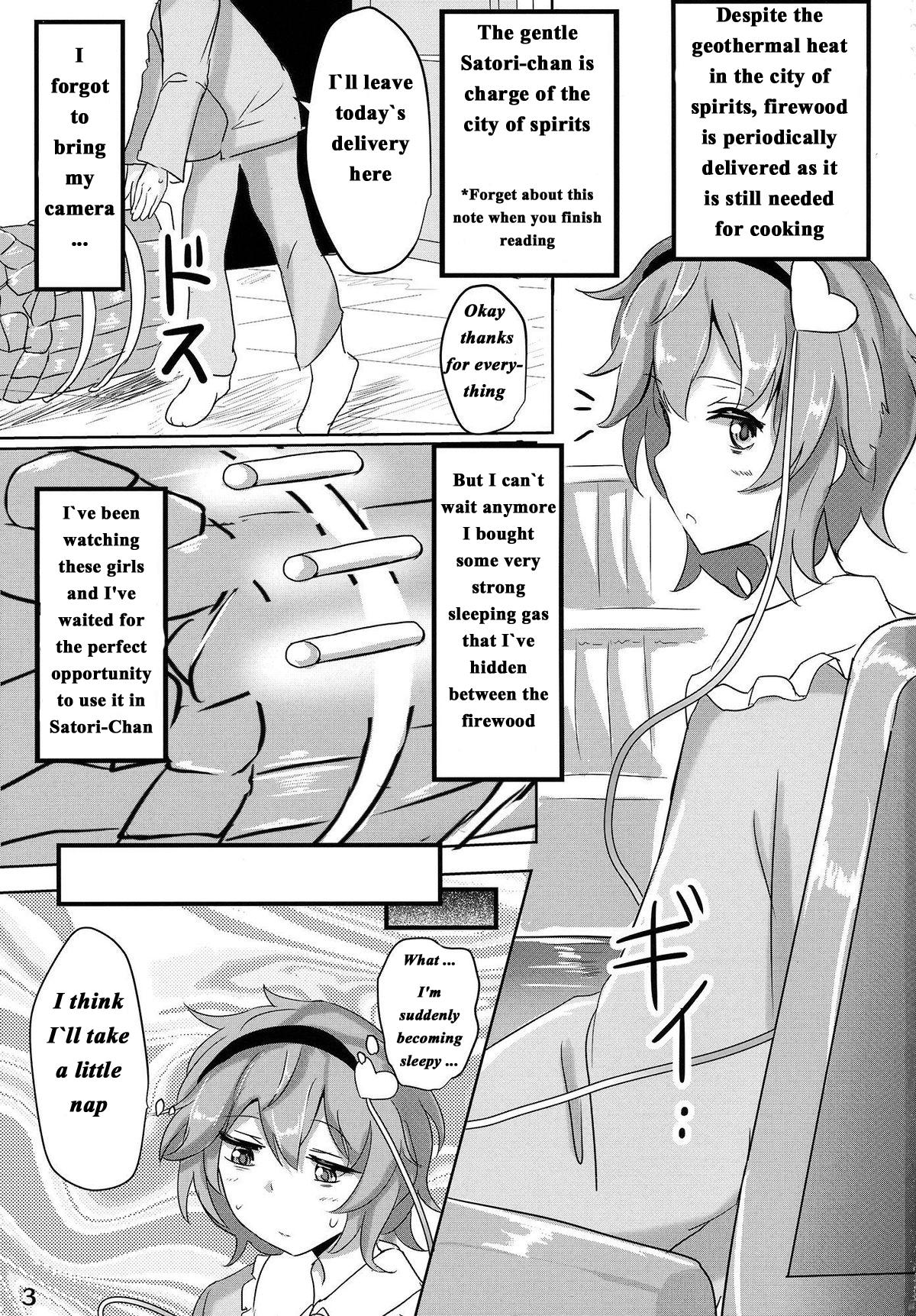 Free Porn Amateur Satori Suikan - Touhou project Full - Page 2