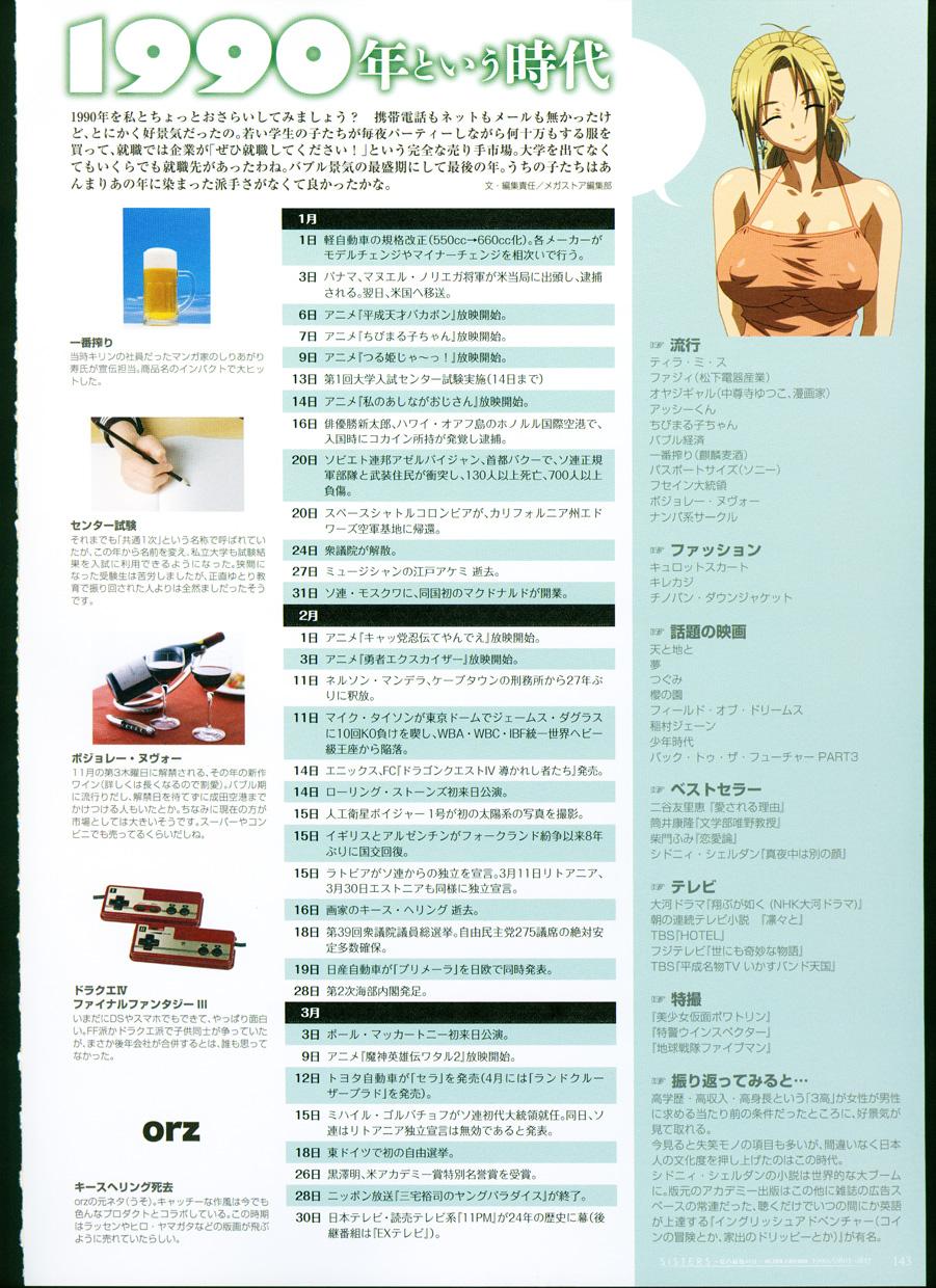 [Megastore Henshuubu, Jellyfish] SISTERS ~ Natsu no Saigo no Hi ~ ULTRA EDITION Official Funbook 1990/0801-0817 147
