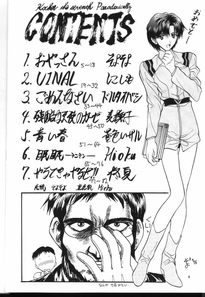 Amateur Kocher the seventh Paradoxically - Neon genesis evangelion Flash - Page 3