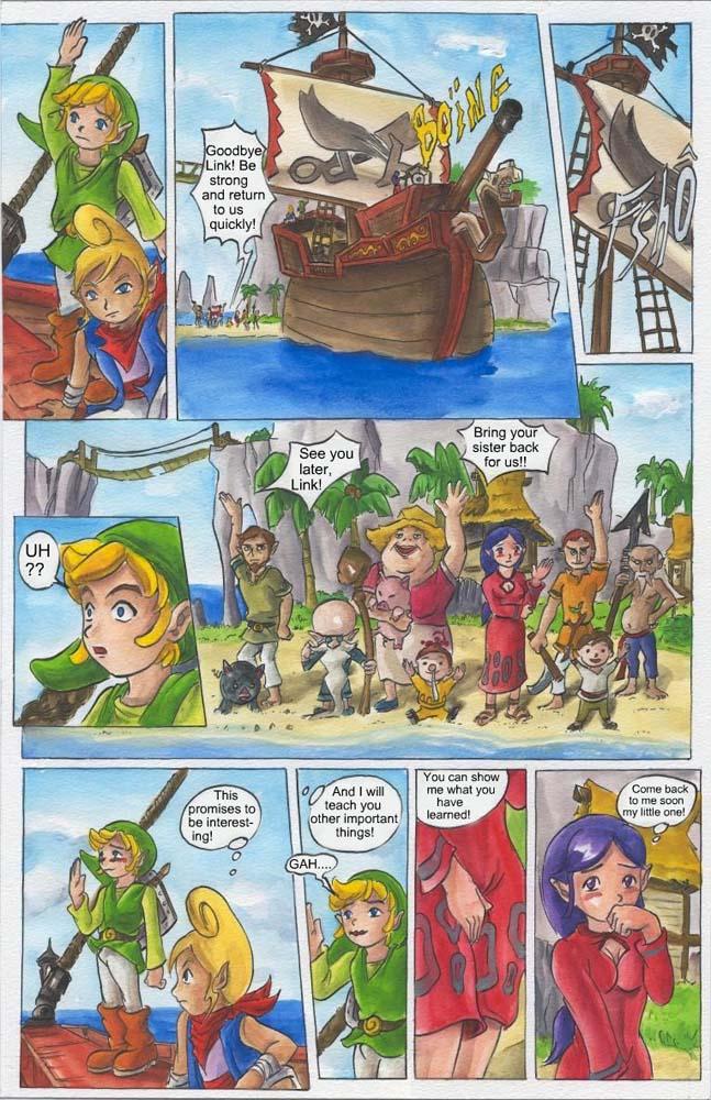 Zelda The wink waker (passage) ENGLISH 9