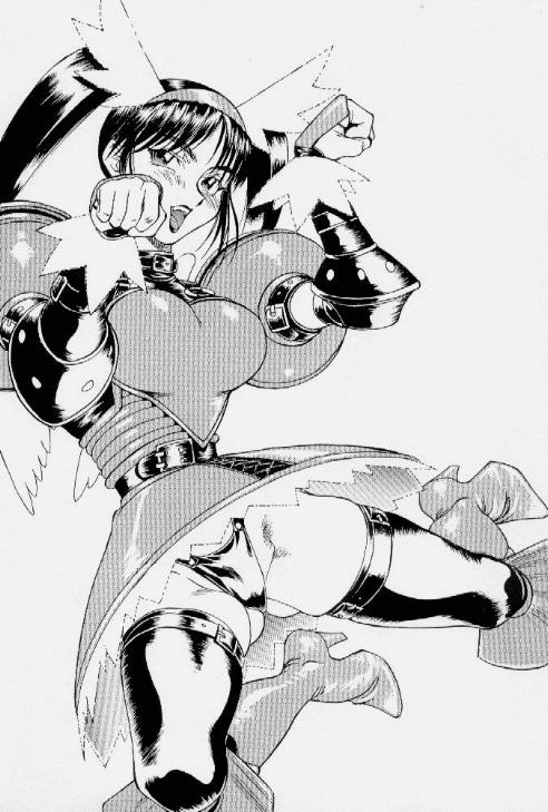 Tribute Ketsu! Megaton X - Street fighter King of fighters Darkstalkers Soulcalibur Tekken Fighting vipers Tetona - Page 58