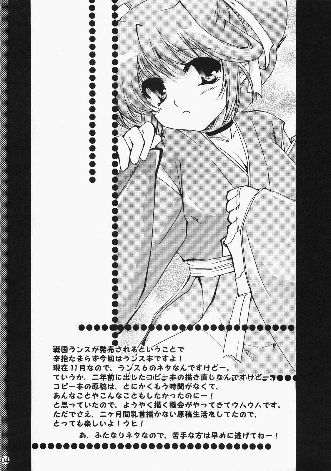 Missionary Porn Super Supaiorora No Bikkuri Doki Doki Daisakusen - Rance Outside - Page 3