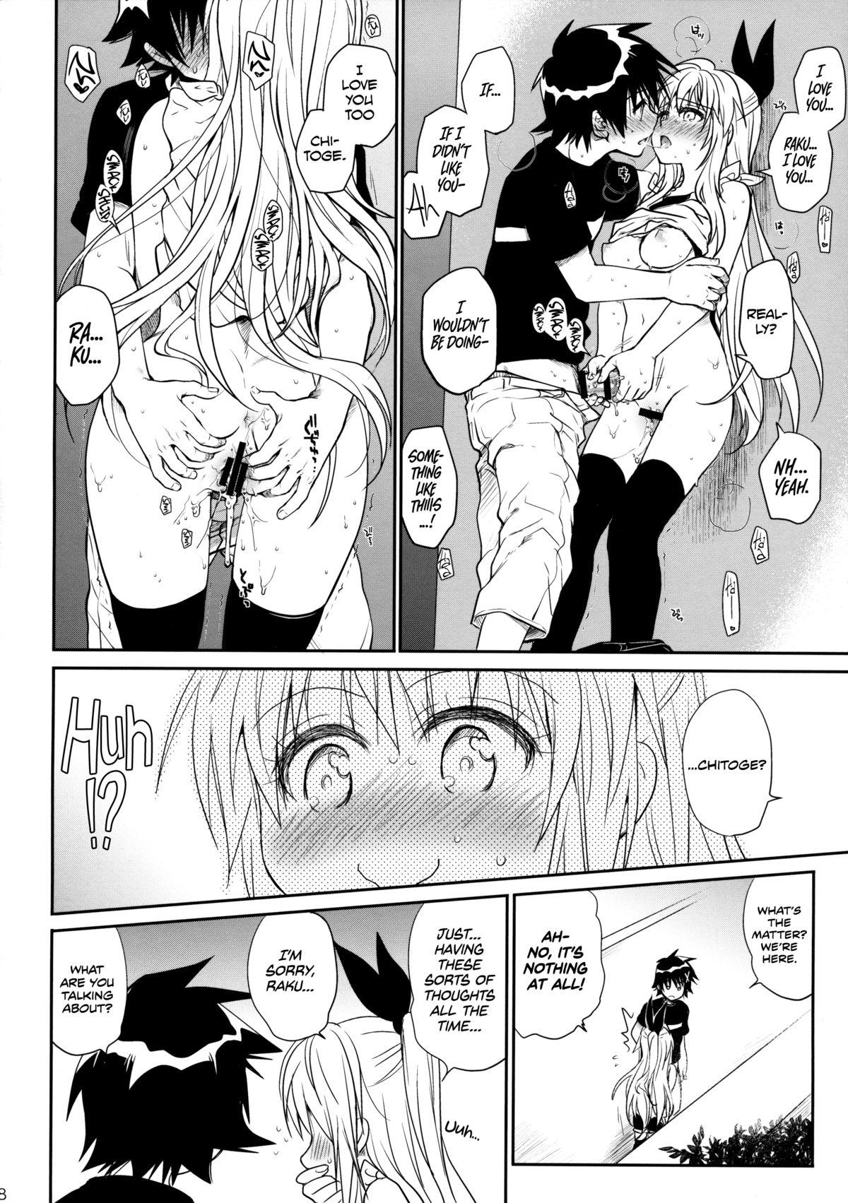 Whore Nanairo - Nisekoi Sexy Whores - Page 7