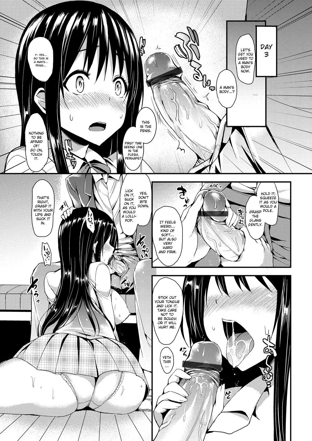 Sucking Cock [Michiking] Kinyoku-bu ~Joseito-tachi ni Choukyou Seikyouiku Jisshuu~ | Abstinence Club ~A Practical Sex Education for Female Students~ Ch. 1-4 [English] [biribiri + HimaHimaSeijin] [Digital] Young Men - Page 11