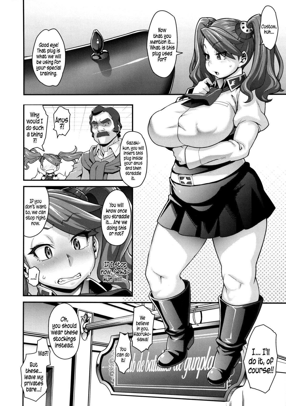 Chastity SHIRITSUBO | ASSVASE - Gundam build fighters try Amateurporn - Page 6