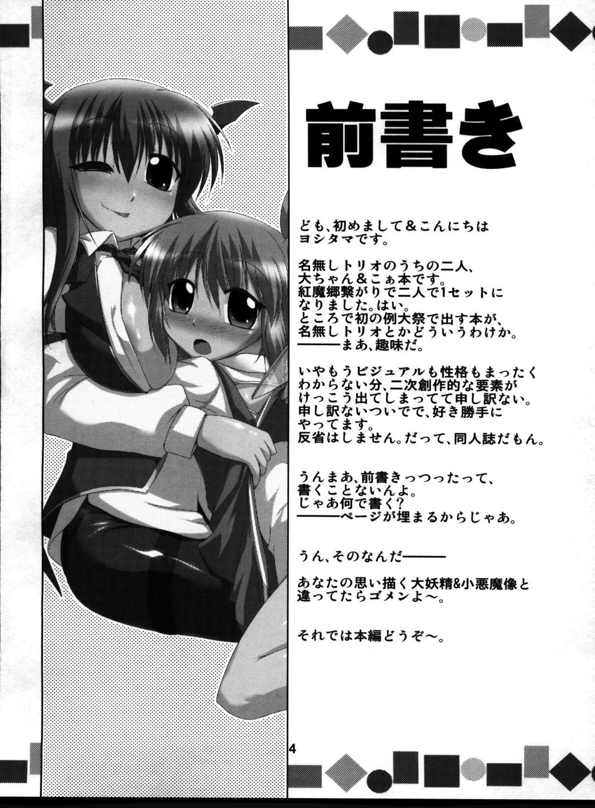 Model Namonaki Ai no Uta Daiyousei Koakuma Hen - Touhou project Small Tits - Page 5