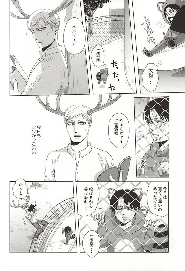 Retro Araiguma no Levi - Shingeki no kyojin Gay Dudes - Page 3