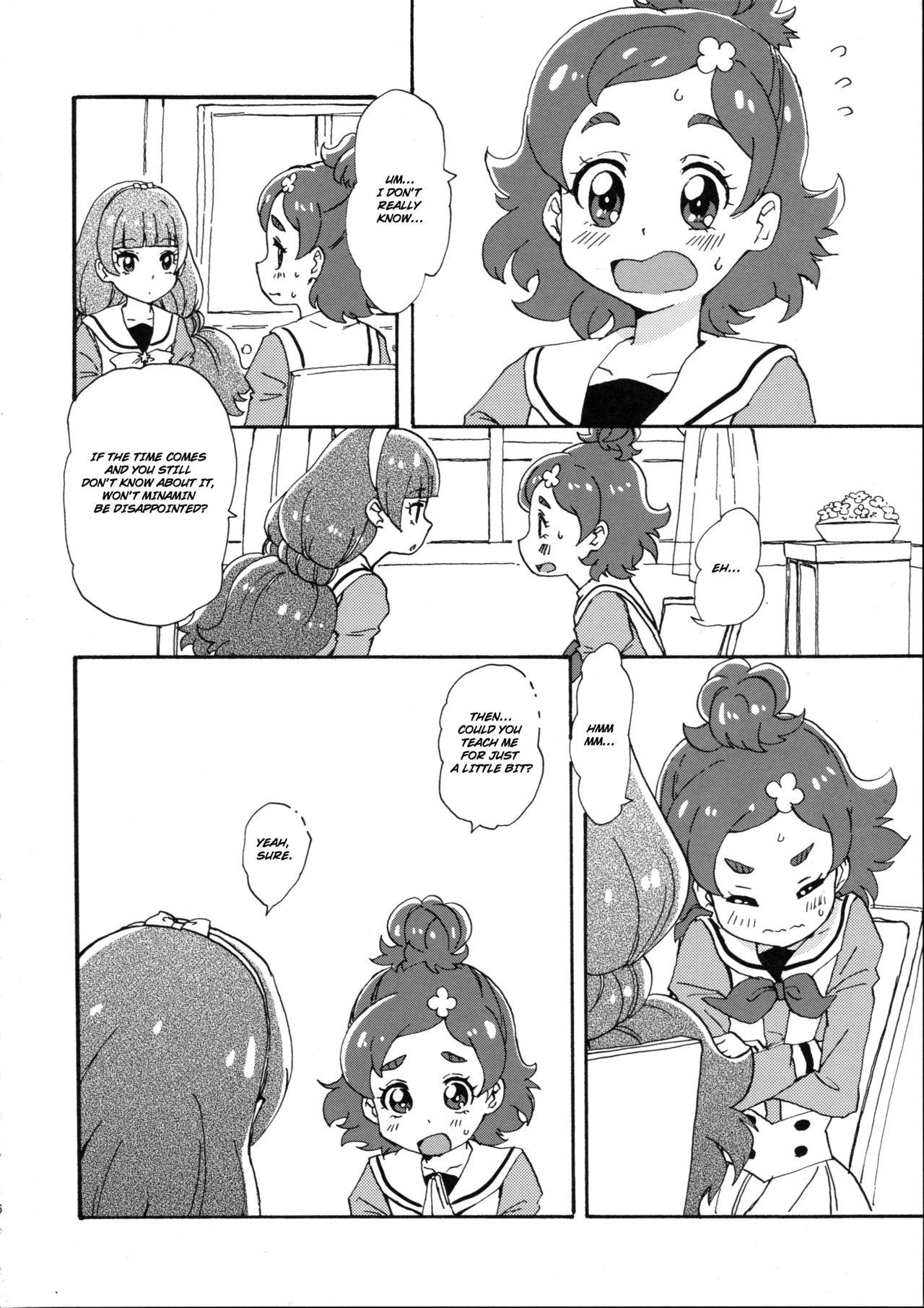 Two Mitsudomoe Princess | 3-Way Princess - Go princess precure Peeing - Page 6