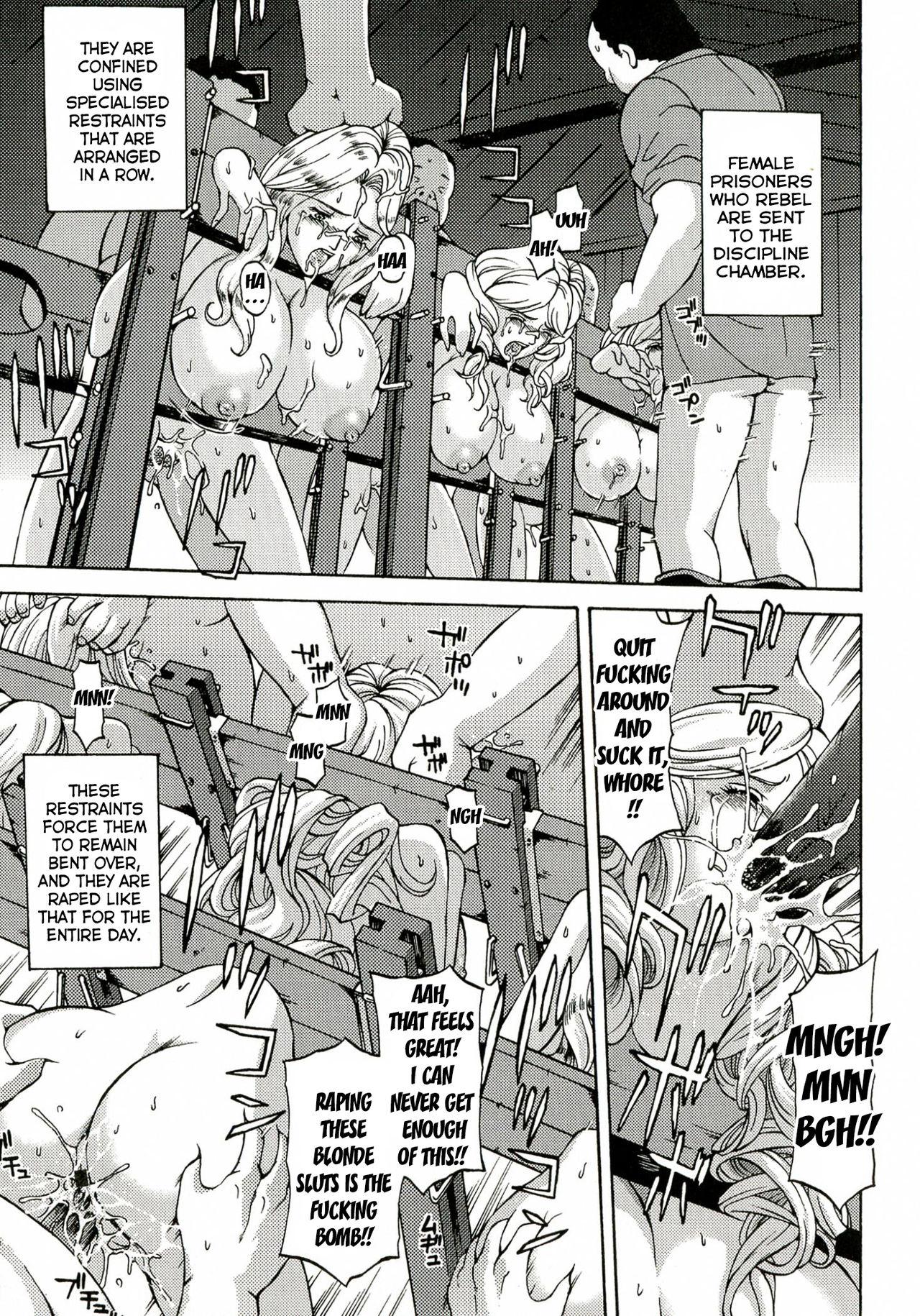 Sucks Kinpatsu Prison | Blonde Prison Submissive - Page 9