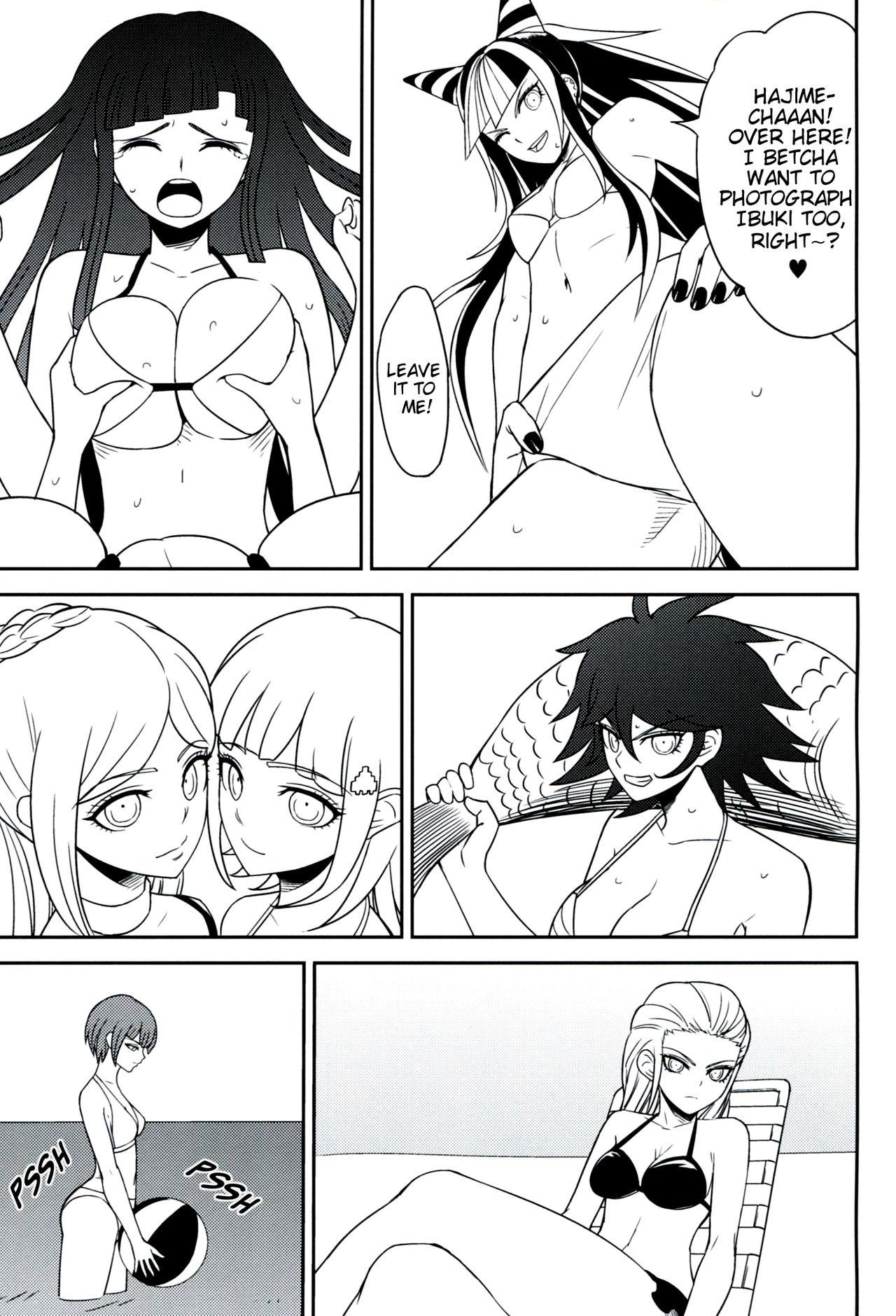 Blowjob Porn Kanjou Oklahoma Mixer 2 - Danganronpa Titty Fuck - Page 4