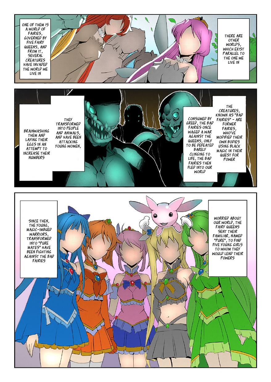 Orgy Bishoujo Mahou Senshi Pure Mates Ch. 1 Cams - Page 4