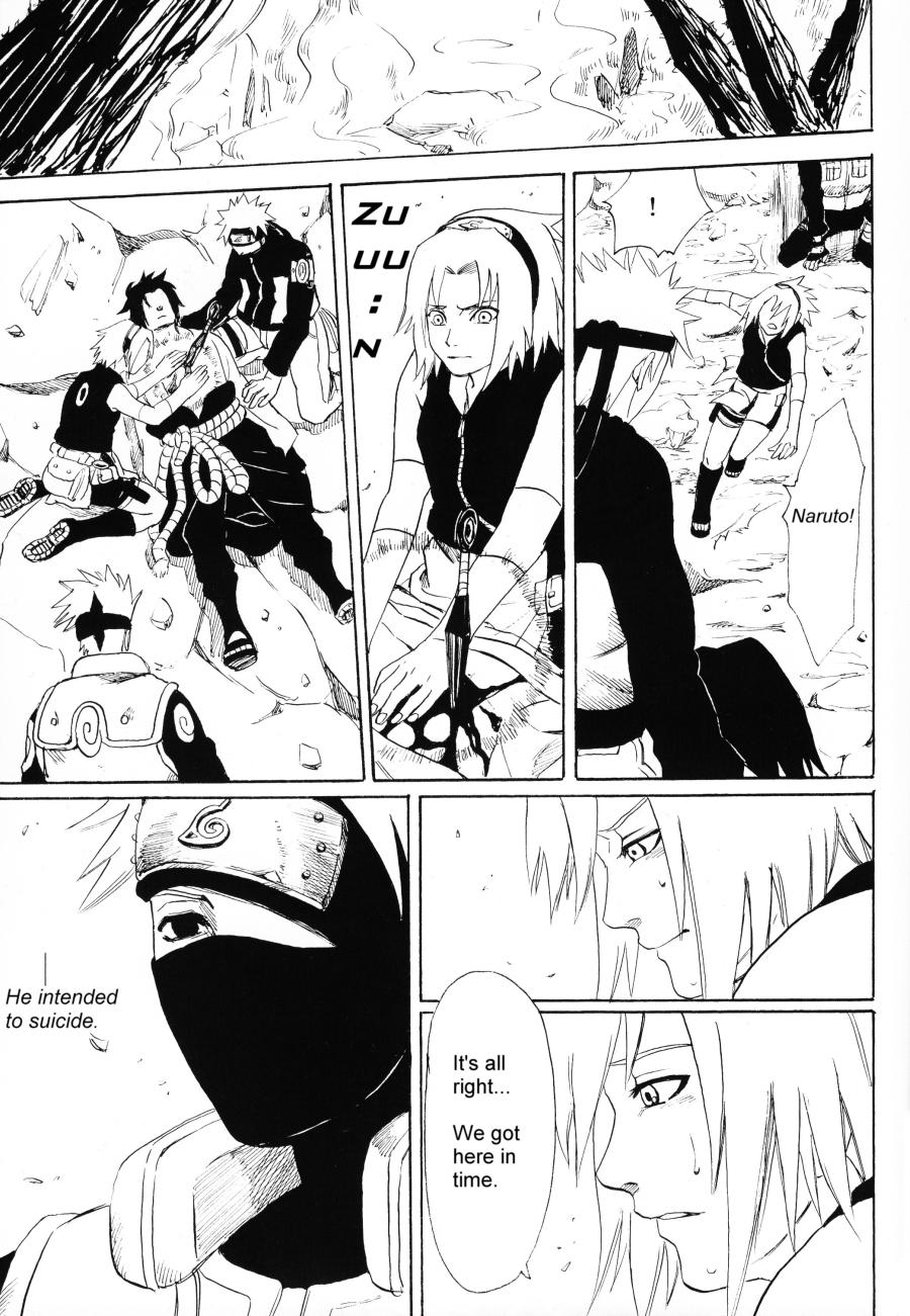 Gay Facial Shikisokuzekuu | All is illusion 1 - Naruto Black Gay - Page 10
