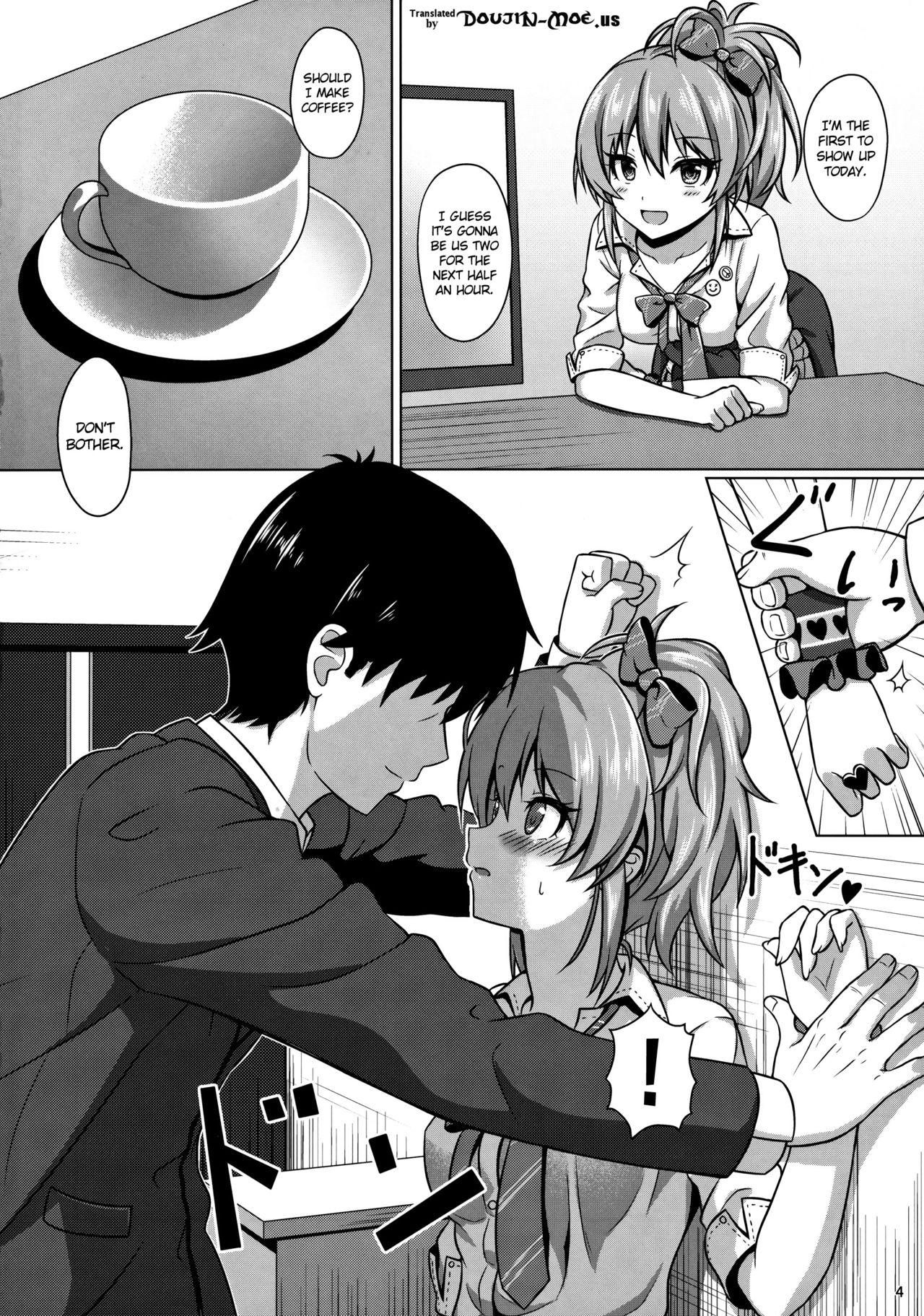 Porn Hajimete no Jikan - The idolmaster Handsome - Page 3