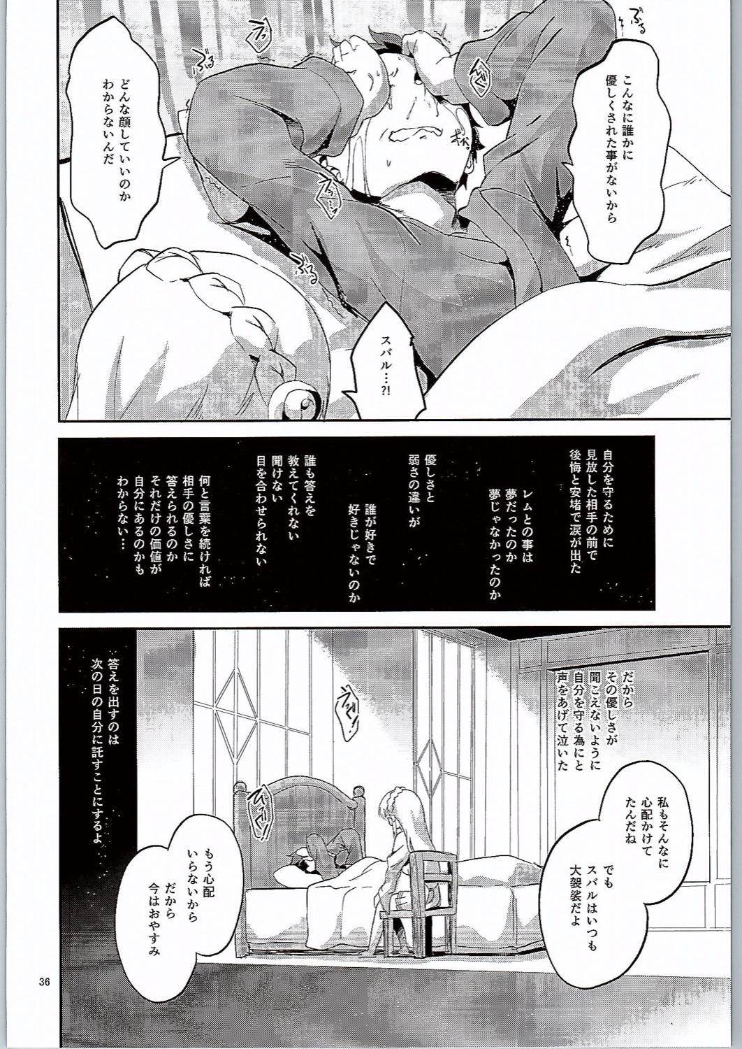 Doctor Sex Rem wa Iya na Ko ni Natte Shimaimasu.... - Re zero kara hajimeru isekai seikatsu Gag - Page 35