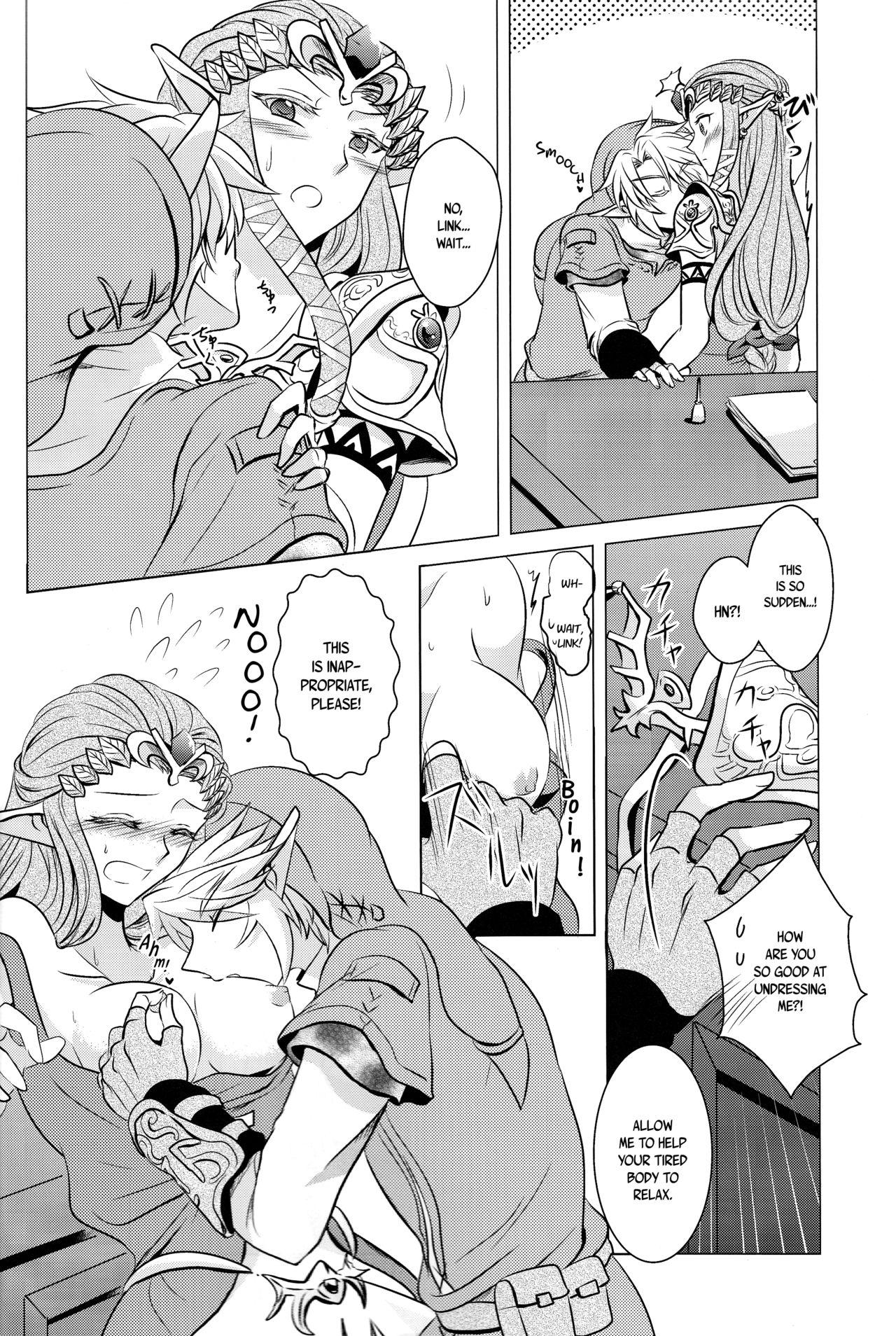 Jacking Off Ameiro no Jikan | Amber Times - The legend of zelda Ass - Page 12