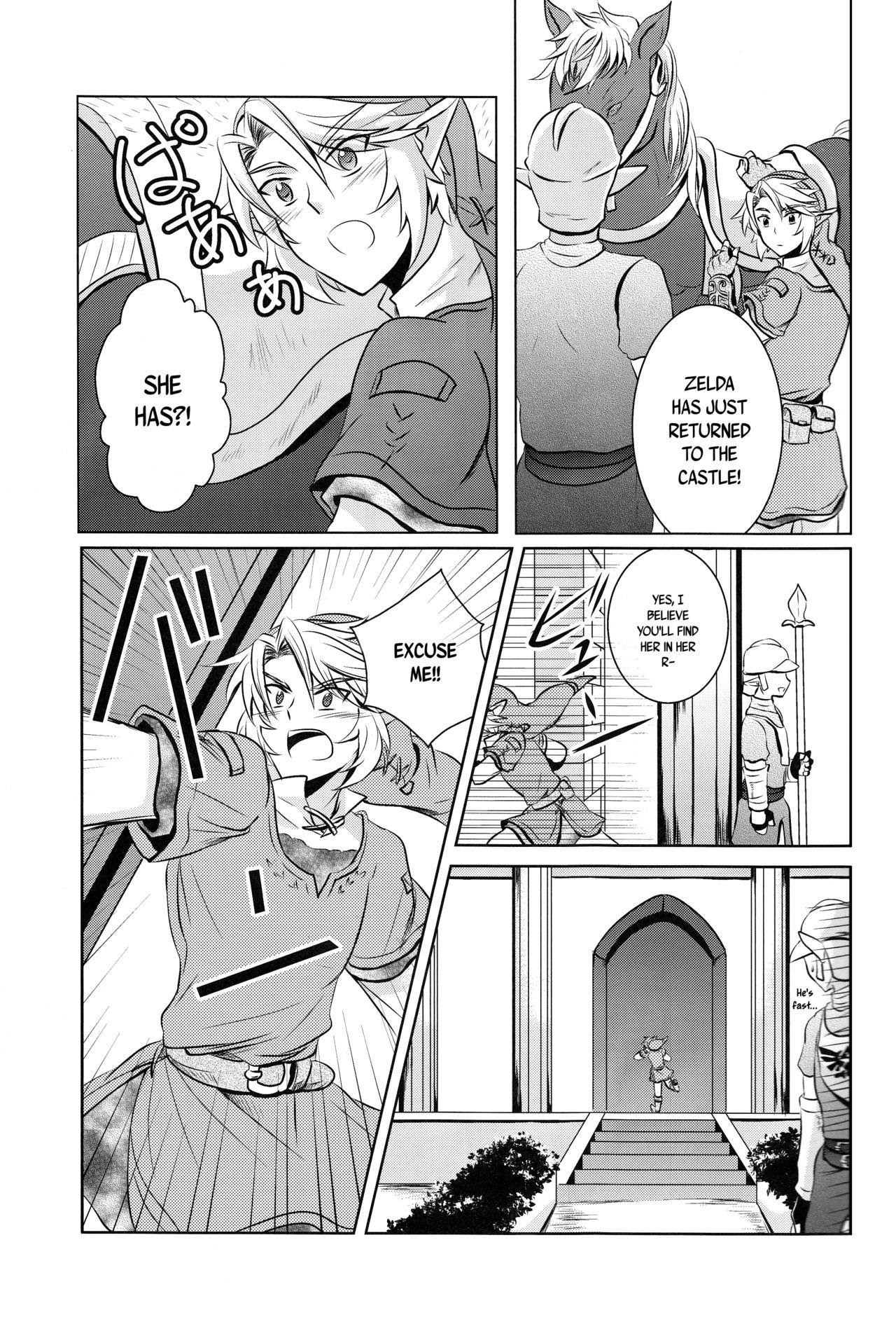 3some Ameiro no Jikan | Amber Times - The legend of zelda Milfsex - Page 7