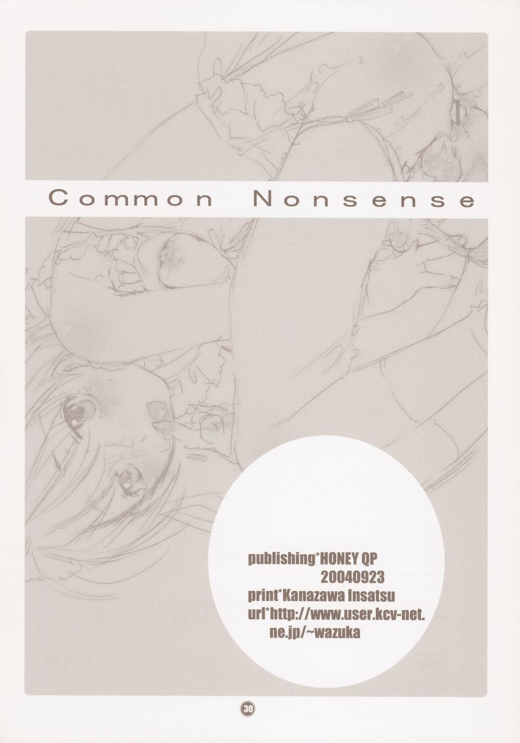 Common Nonsense 29