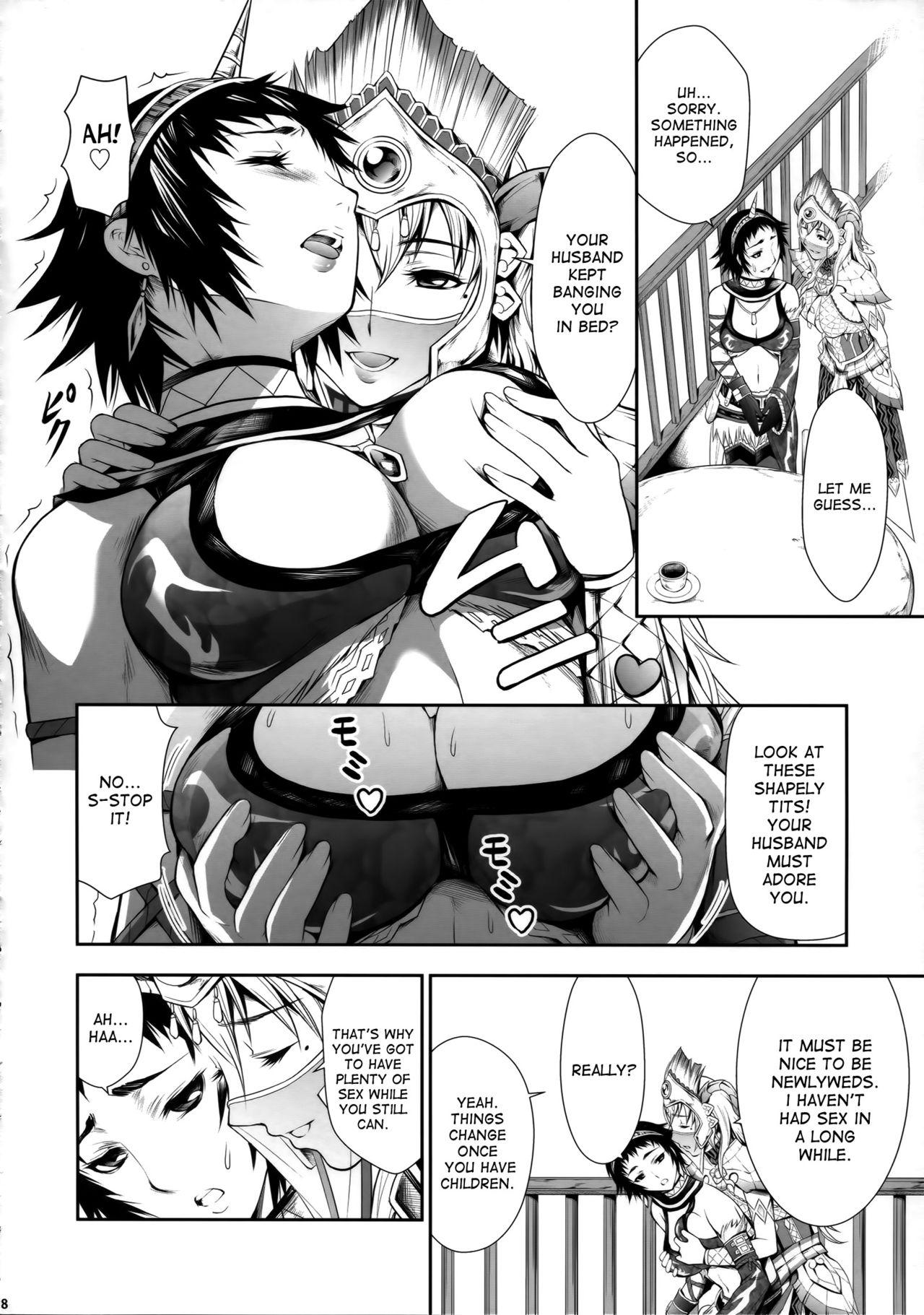 Horny Pair Hunter no Seitai vol.2-1 - Monster hunter Bukkake Boys - Page 8