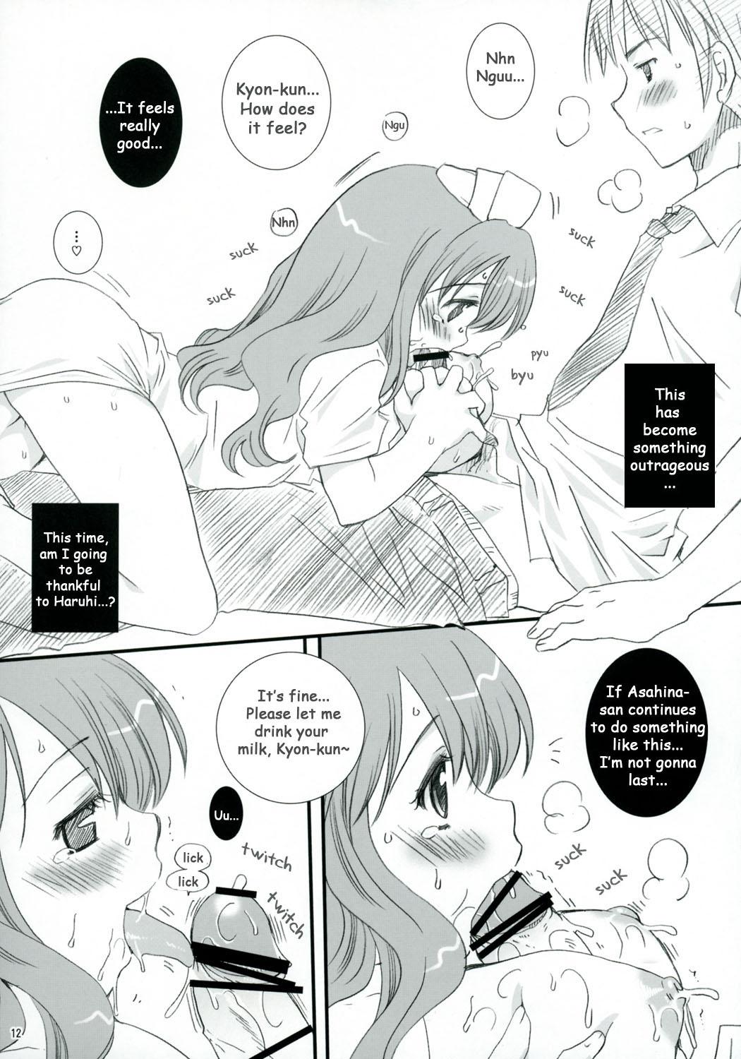 Massive Mikuru Mirakuru! / Mikuru Miracle - The melancholy of haruhi suzumiya Teen Porn - Page 11