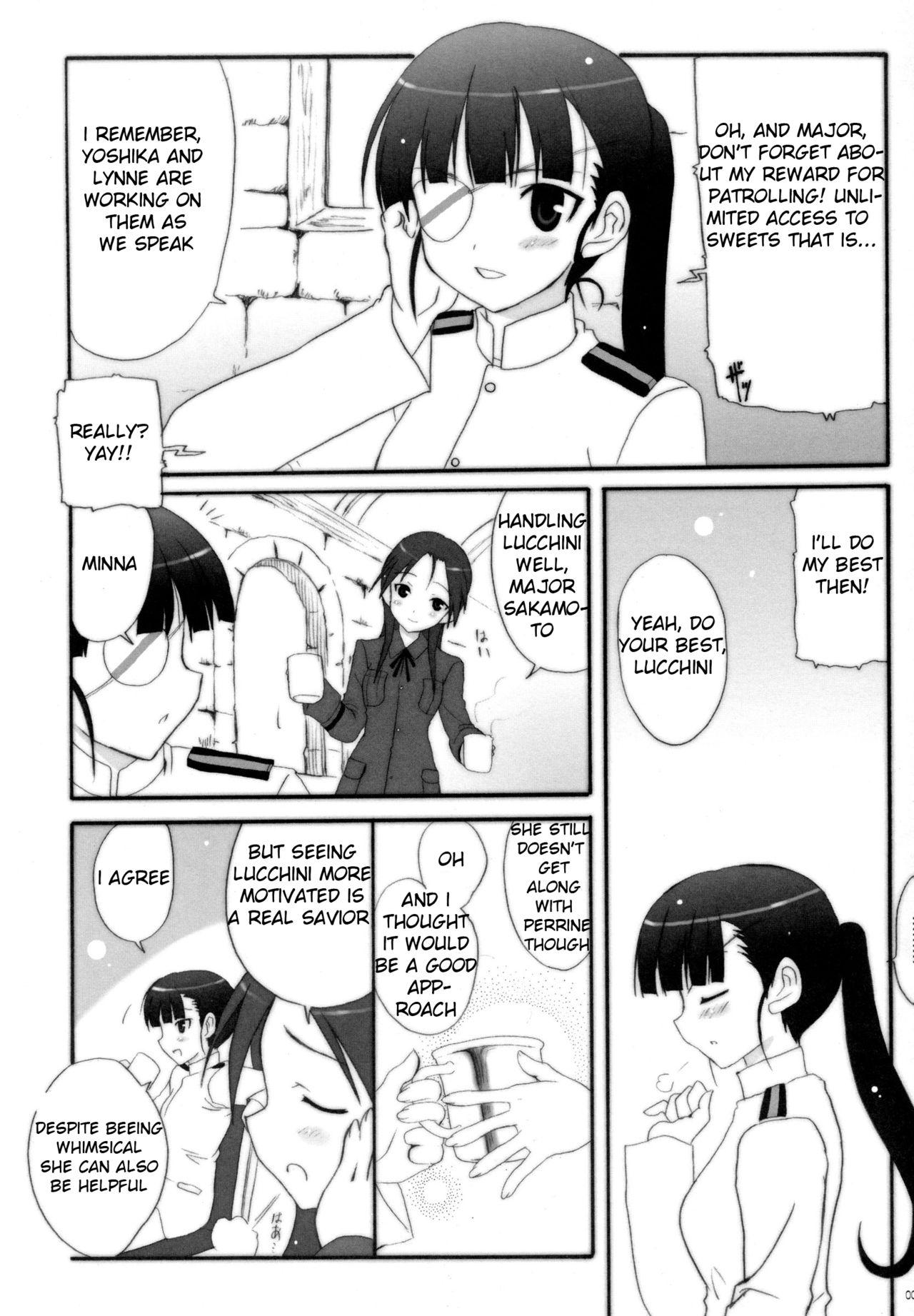 Amature Sex CONQUISTA CIELA - Strike witches Hardcore Gay - Page 7
