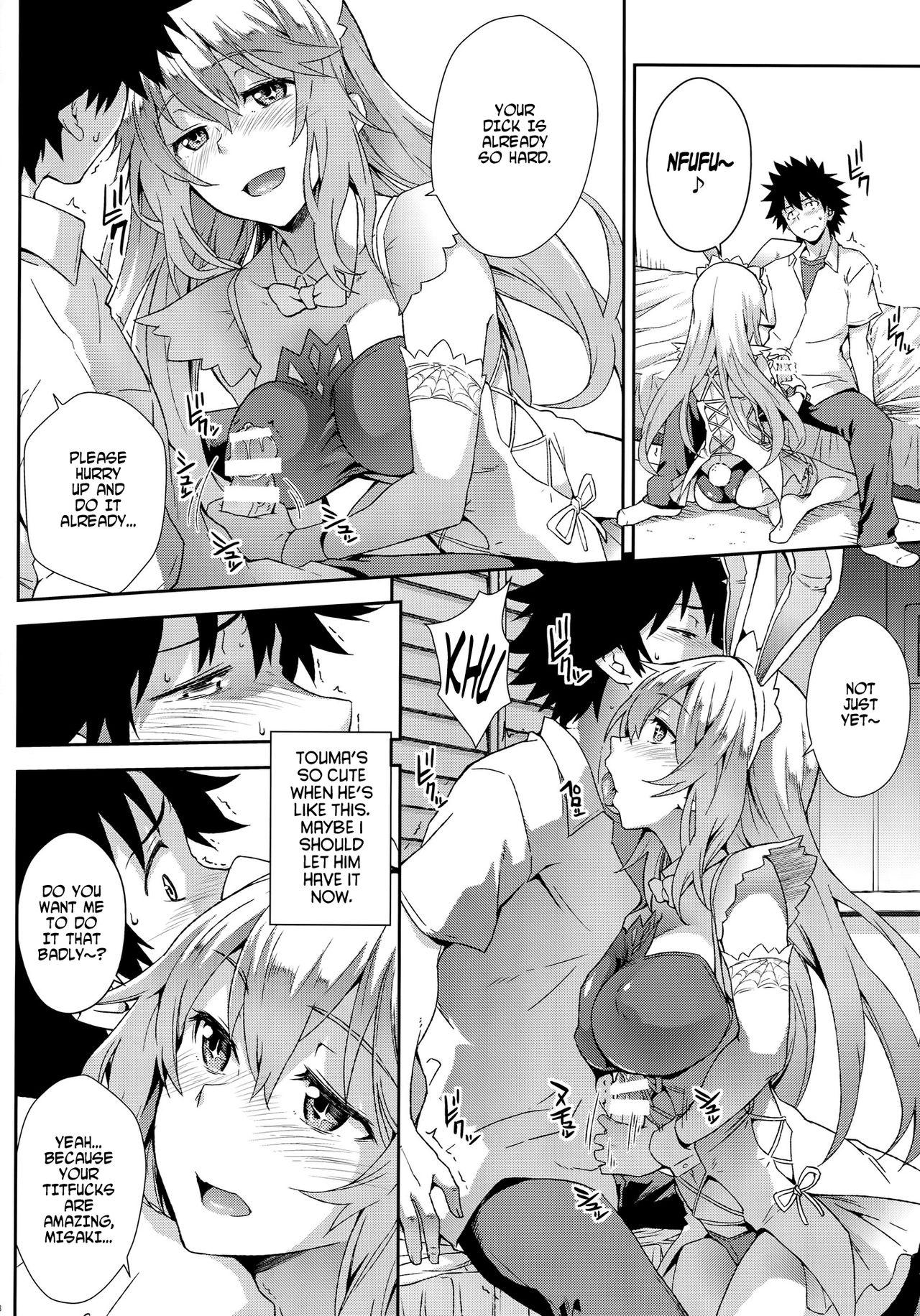 Gay Party Noushoku Houga - Toaru majutsu no index Boquete - Page 7